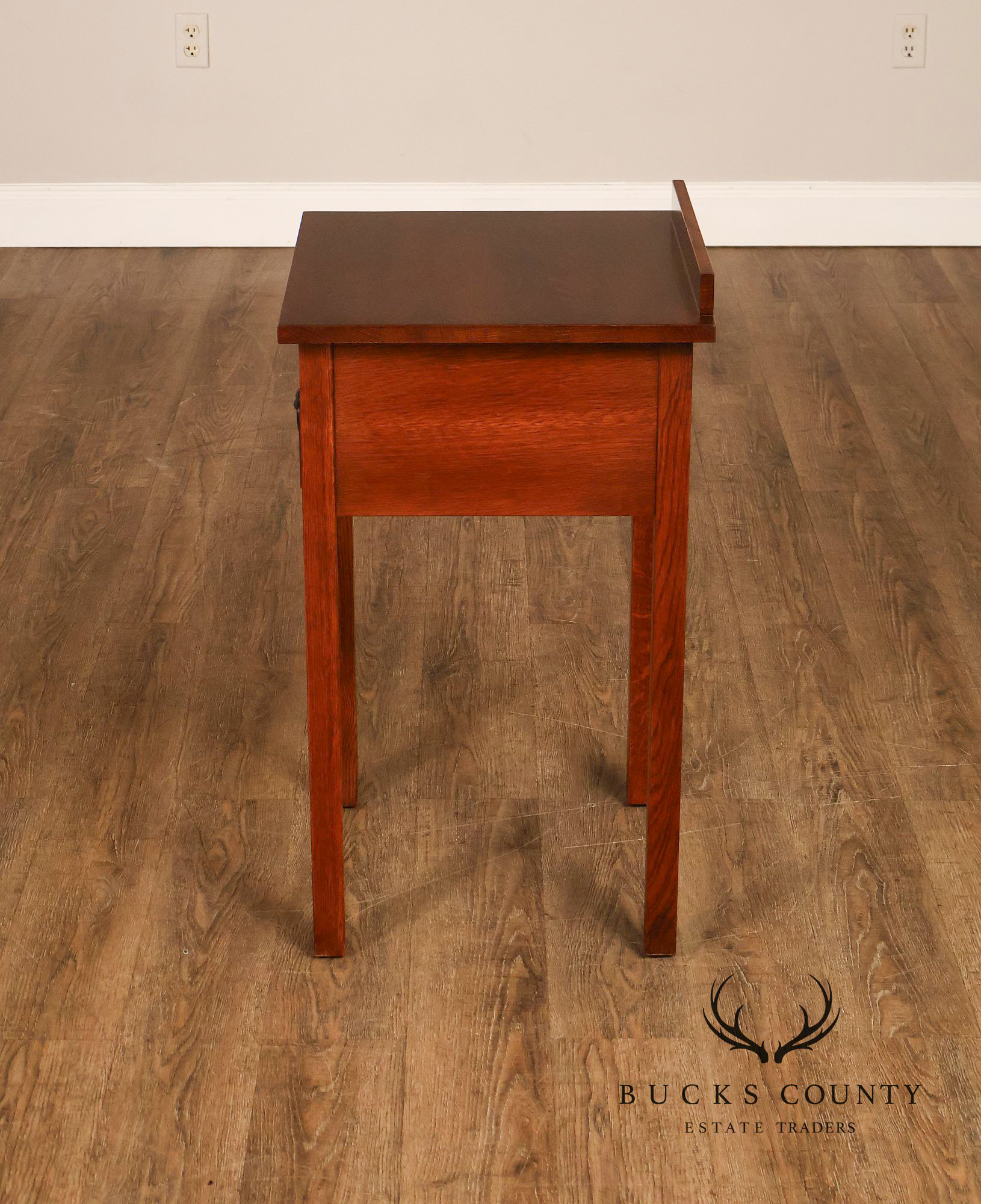 Stickley Mission Collection Pair Of Oak Nightstands