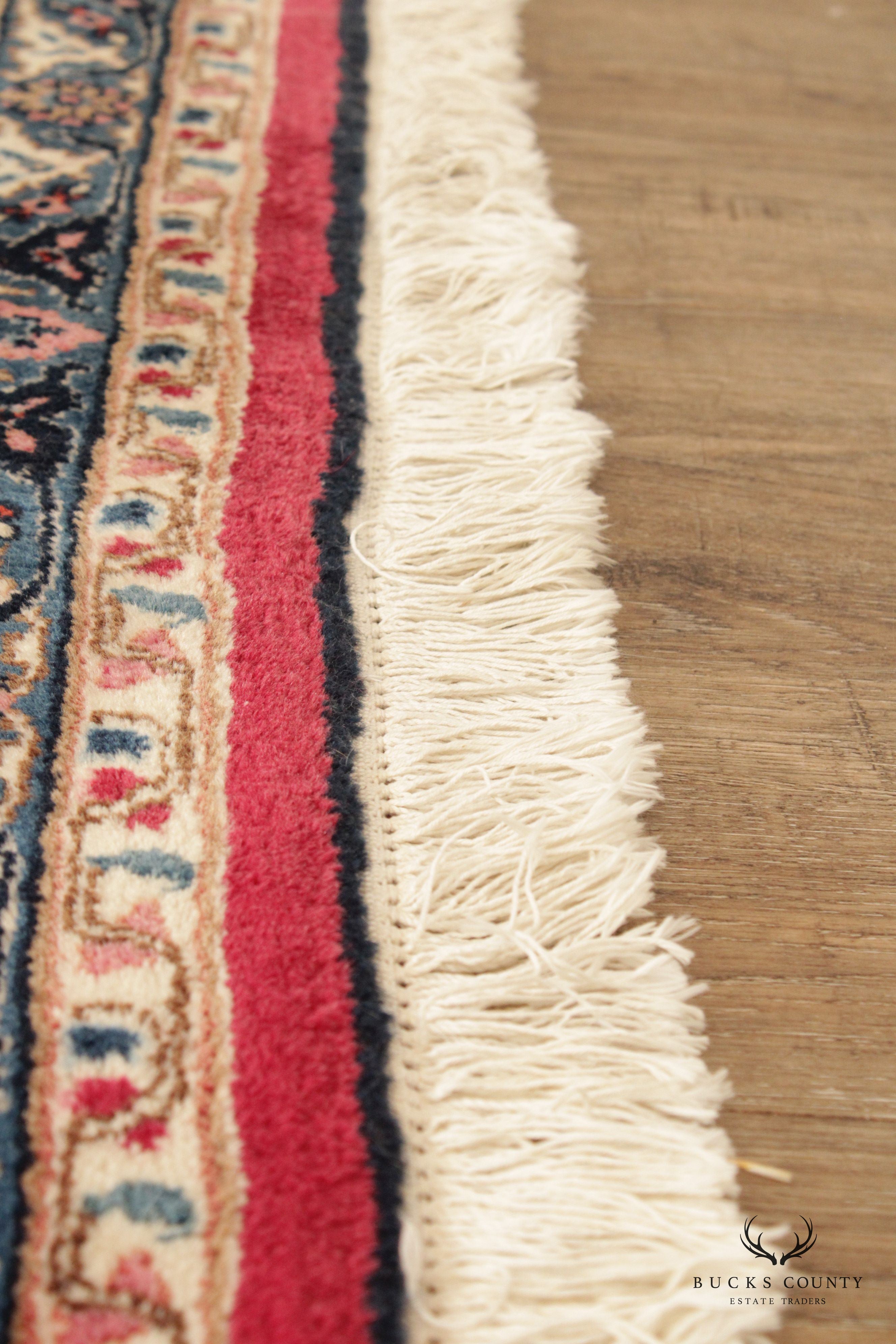 Persian Tabriz Wool Area Rug With Medallion 13' x 10'