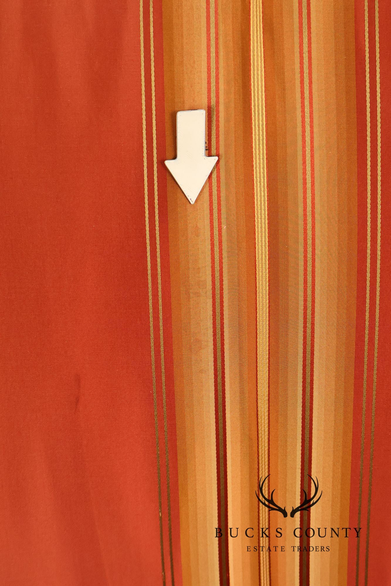 Custom Quality Pair Of Mahogany Fanback Wing Chairs