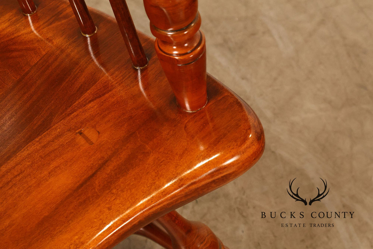 Frederick Duckloe Cherry Comb-Back Windsor Armchair