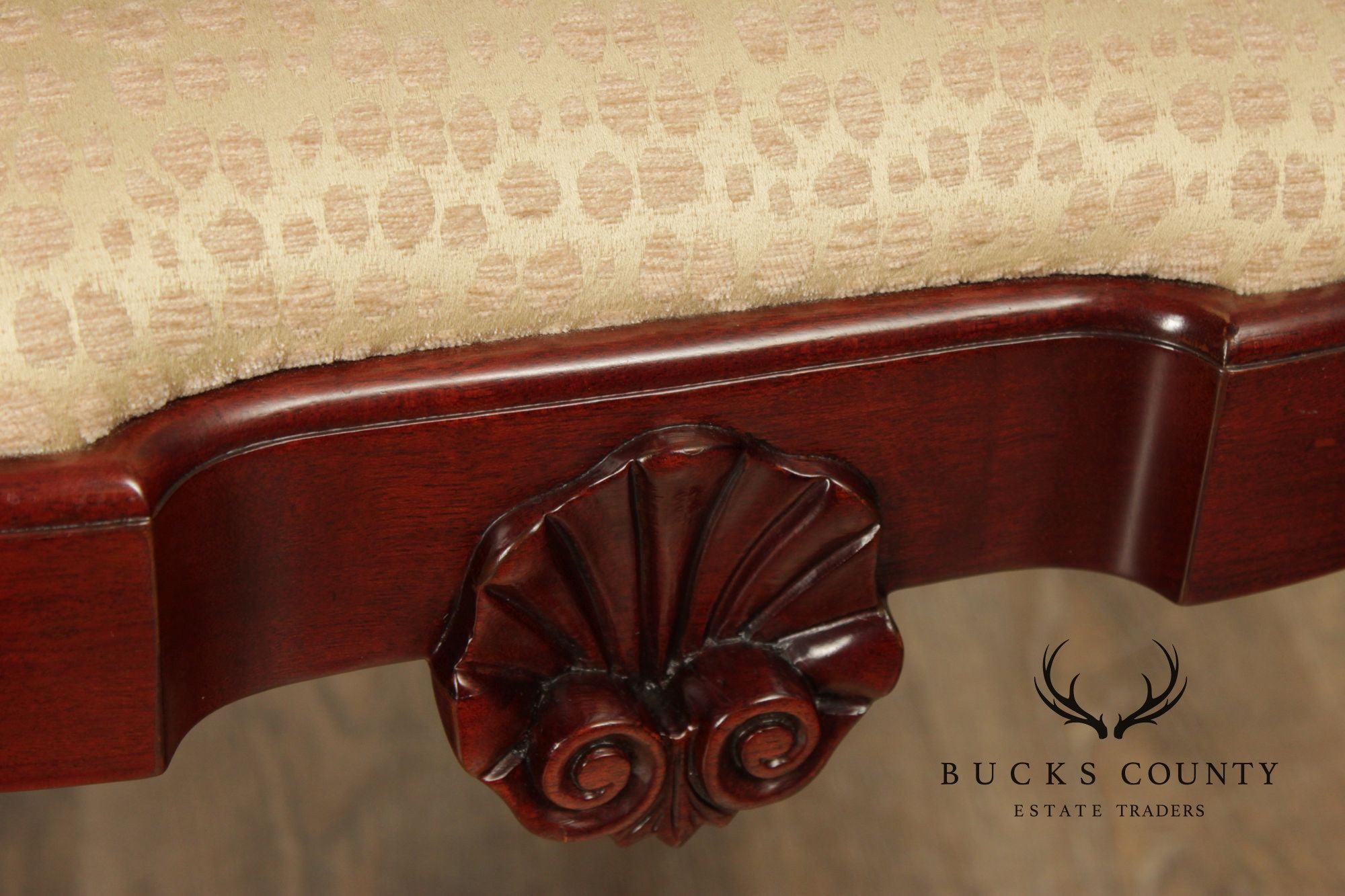Kindel Winterthur Reproduction Set of Ten Mahogany Dining Chairs