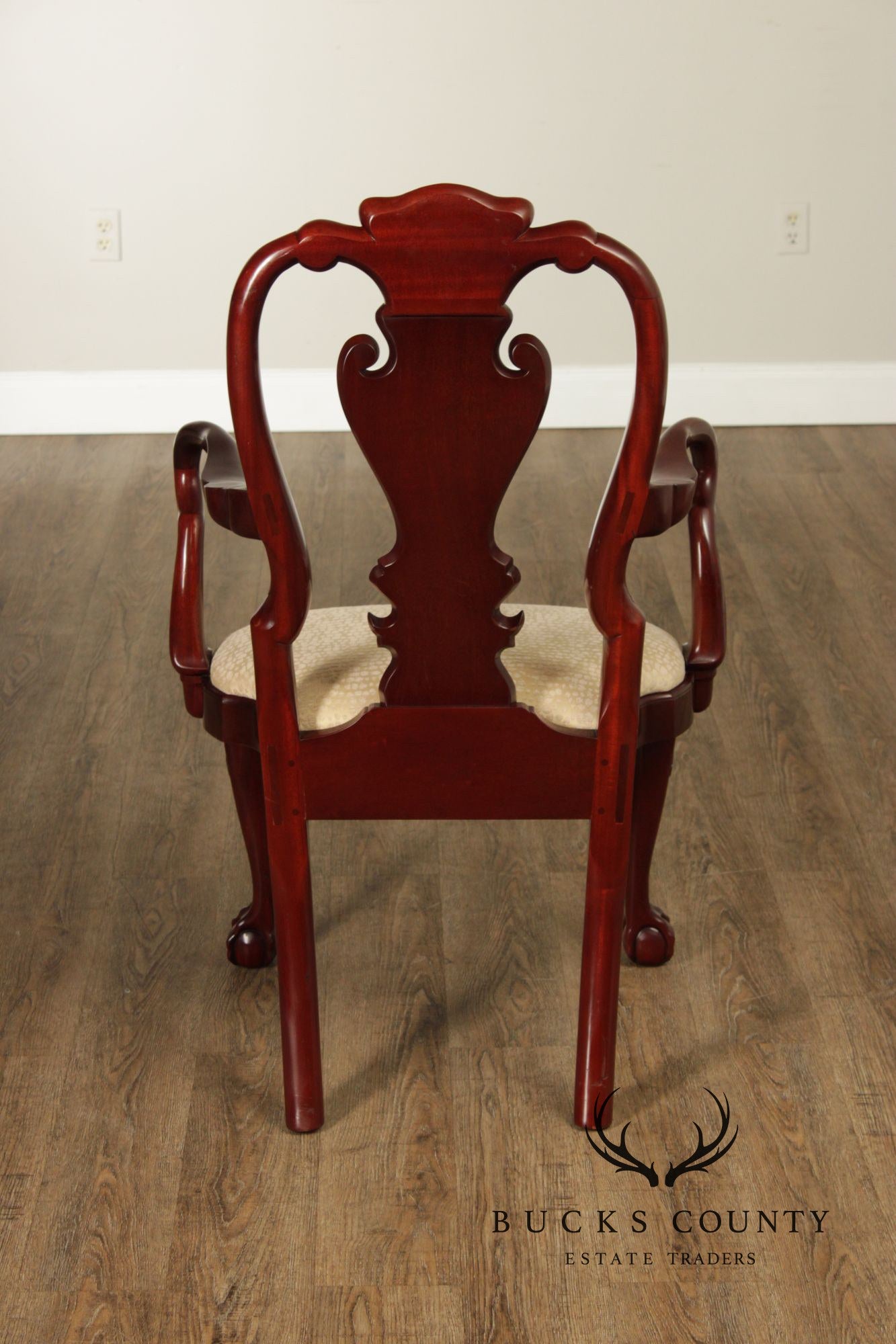 Kindel Winterthur Reproduction Set of Ten Mahogany Dining Chairs