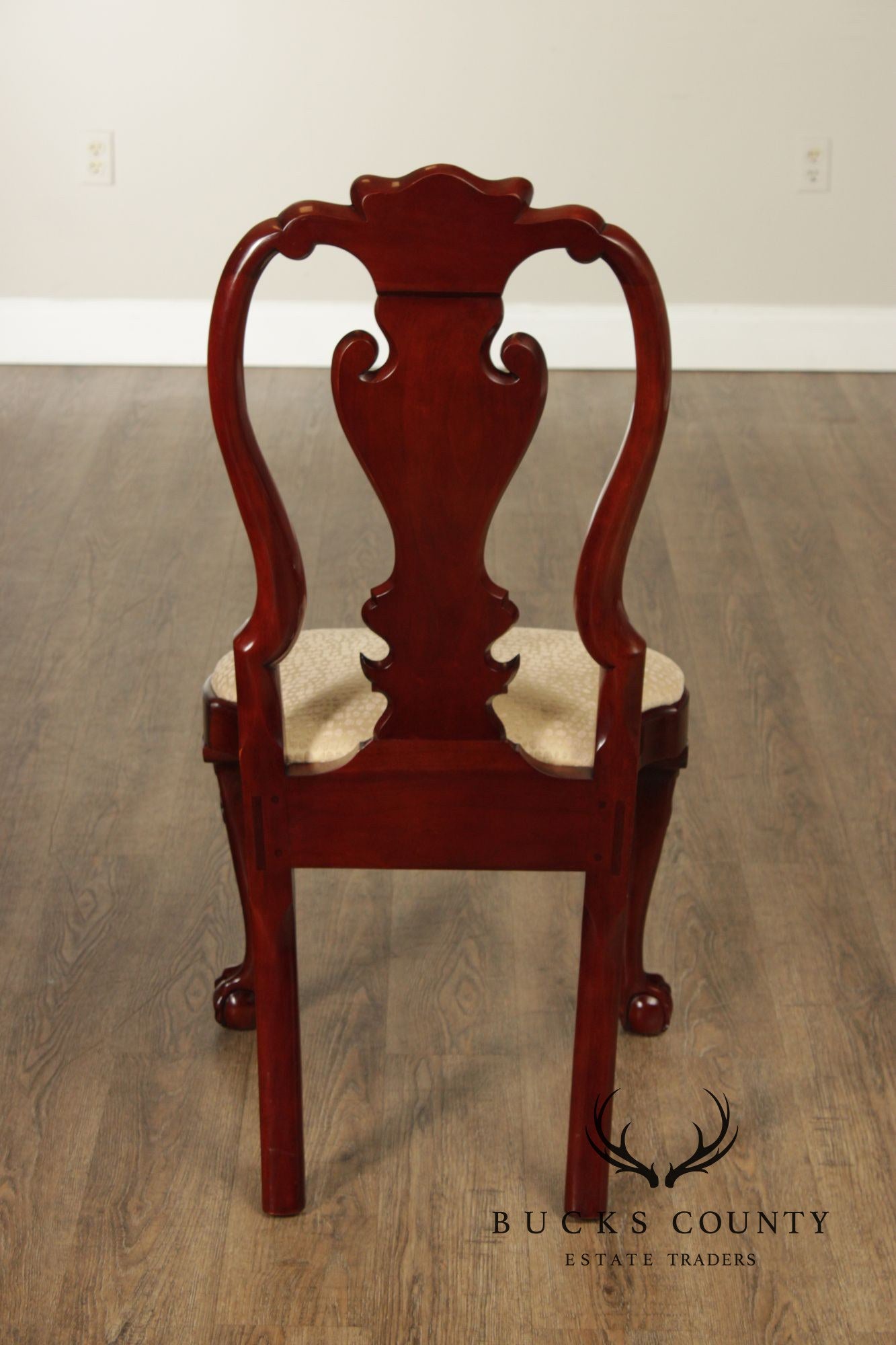 Kindel Winterthur Reproduction Set of Ten Mahogany Dining Chairs