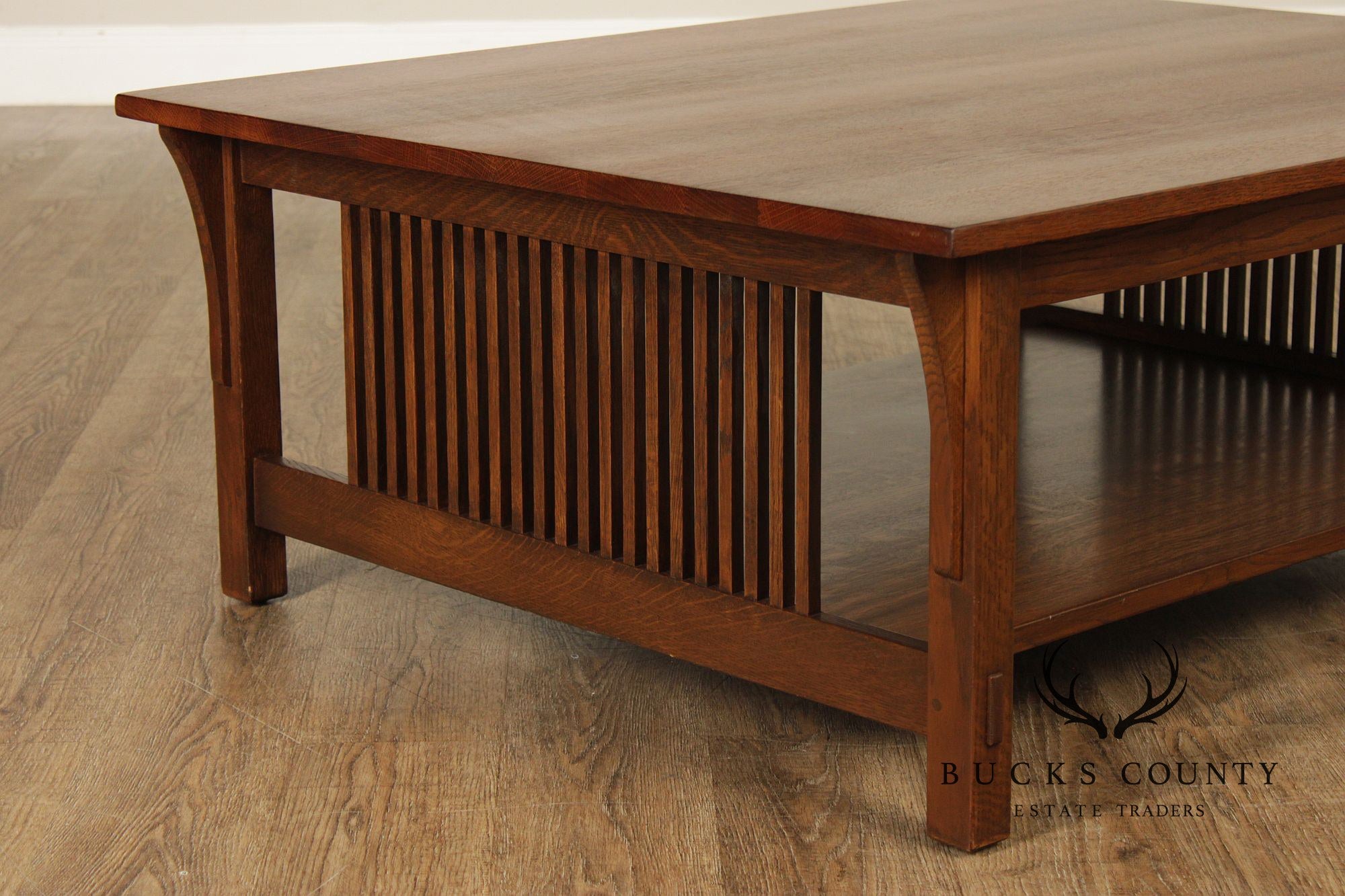Stickley Mission Collection Oak Cocktail Table