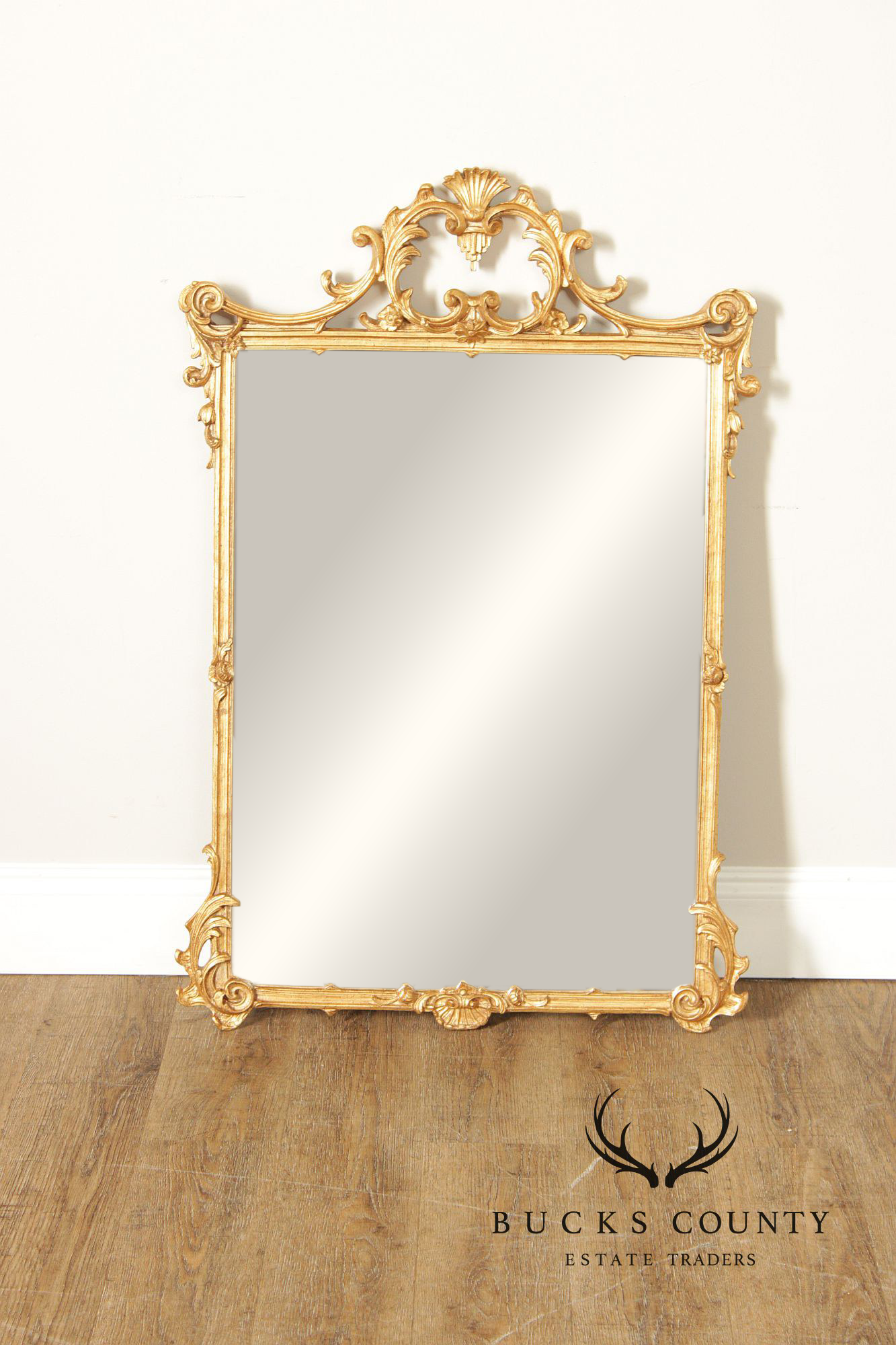 Hickory Manor House Rococo Style Gilt Wall Mirror
