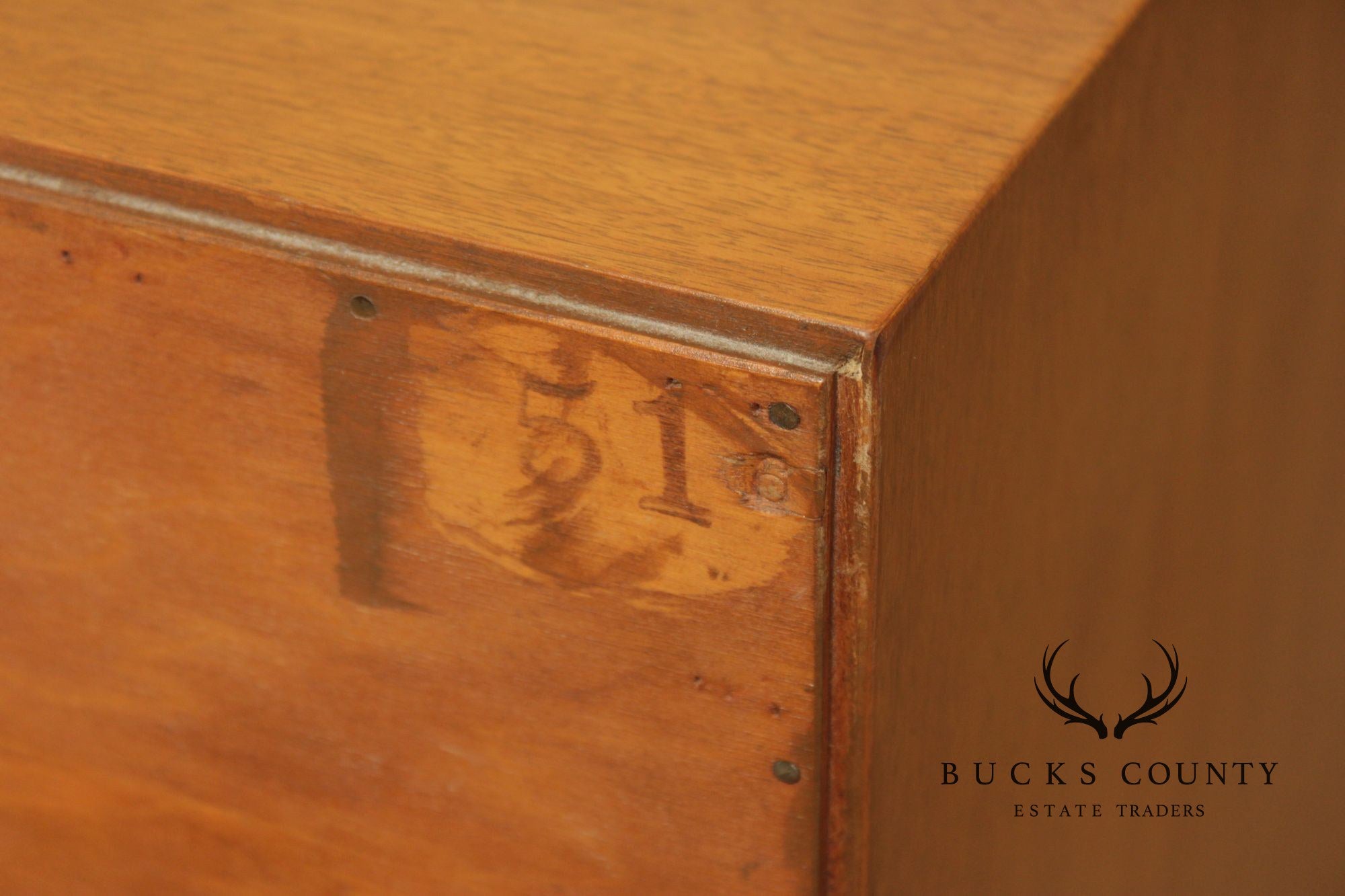 Johnson Furniture John Stewart Walnut Mid-Century Modern Eight Drawer Dresser With Brass Hardware
