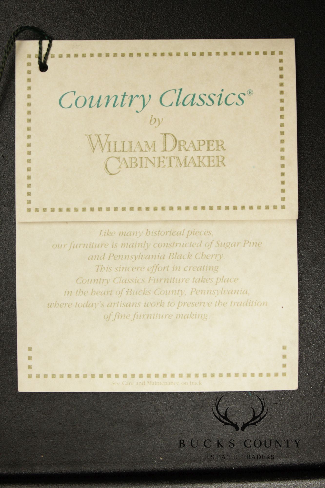 William Draper Custom Pine Corner Cabinetc