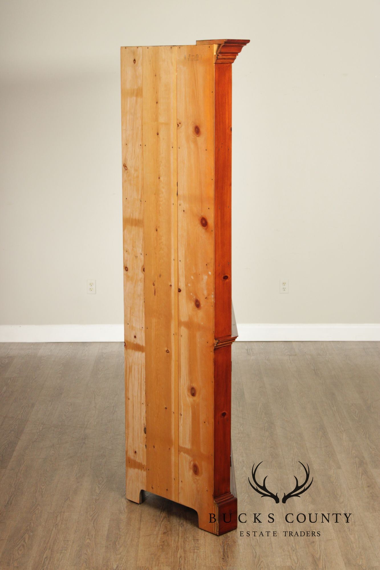 William Draper Custom Pine Corner Cabinetc
