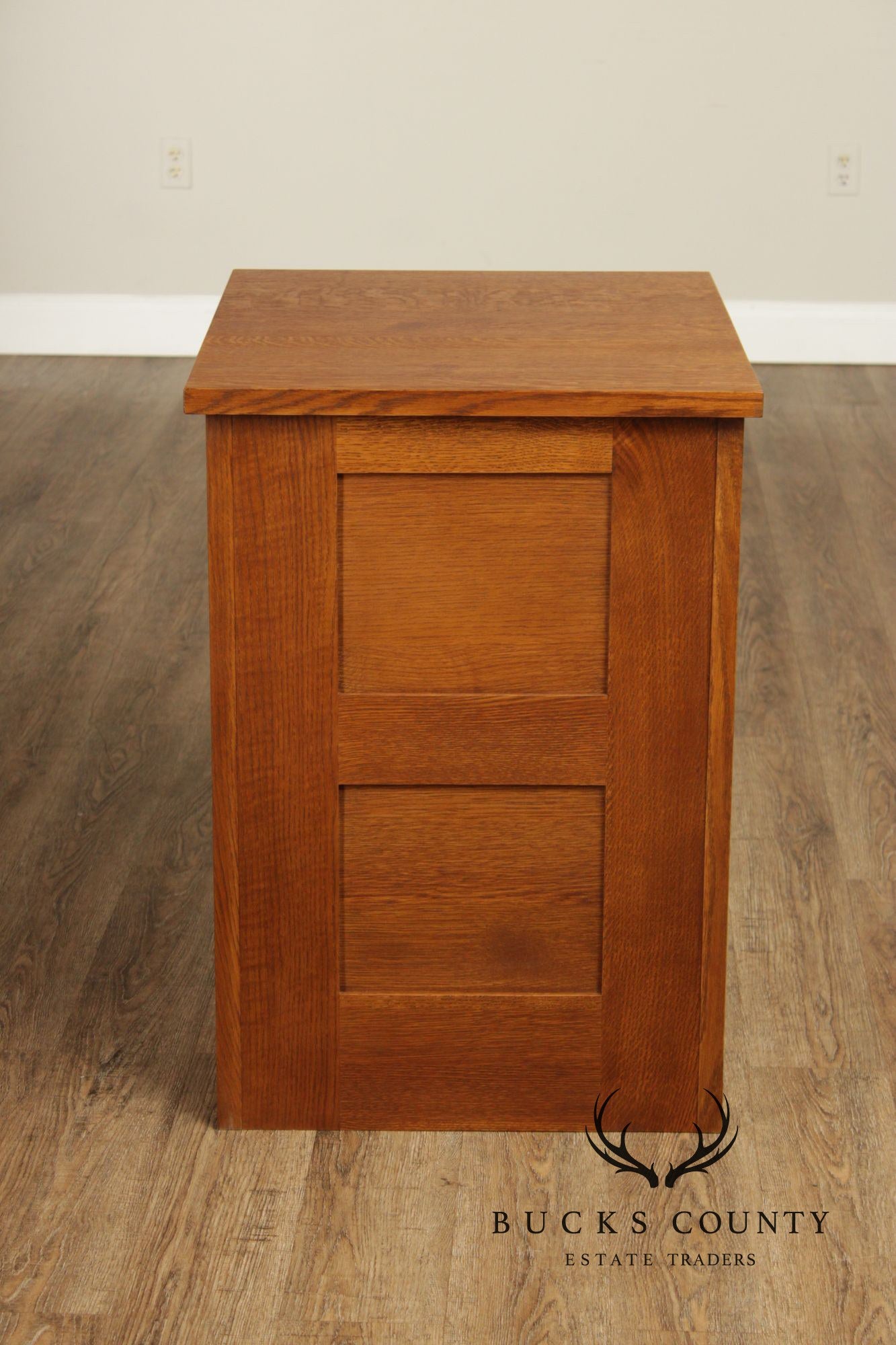 Stickley Mission Collection Oak Two Drawer File Cabinet