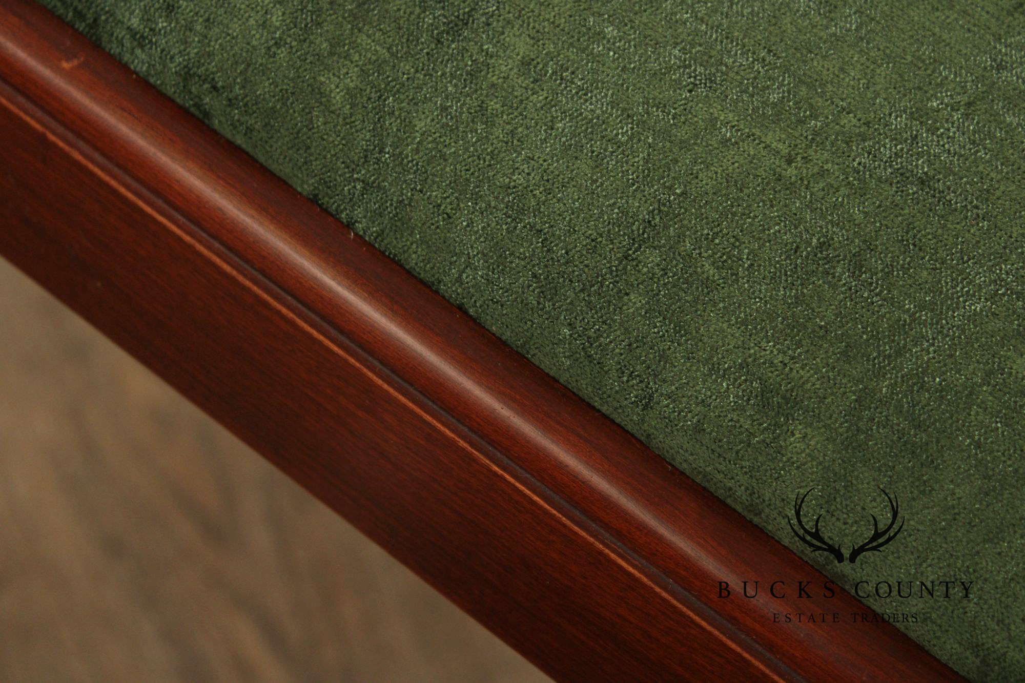Henkel Harris Queen Anne Style Cherry Bench