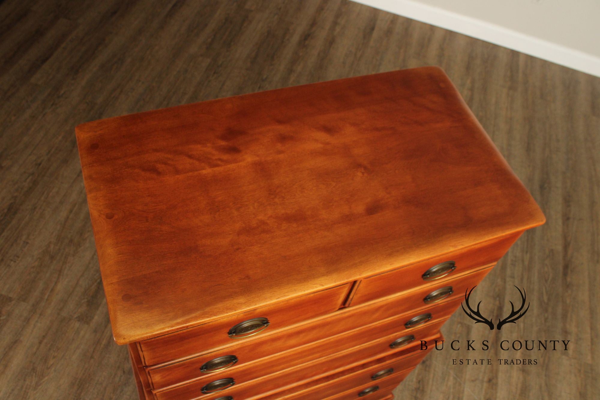 Cushman Colonial Creation Vintage Maple High Chest