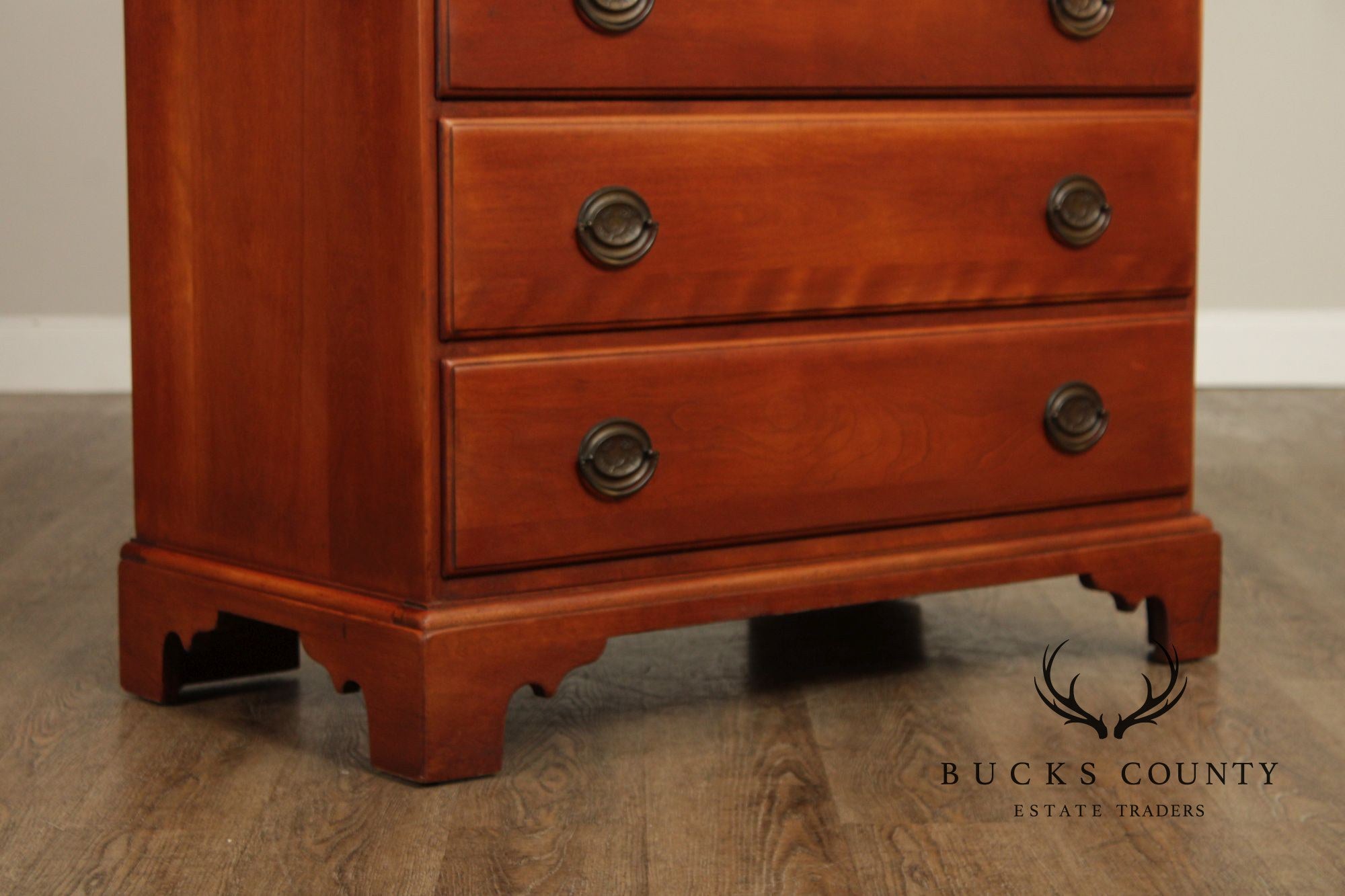 Cushman Colonial Creation Vintage Maple High Chest