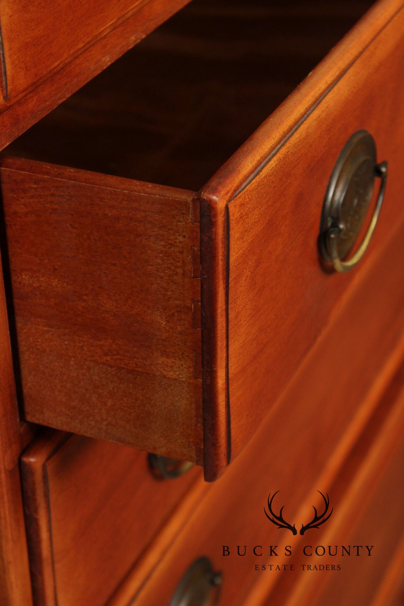 Cushman Colonial Creation Vintage Maple High Chest