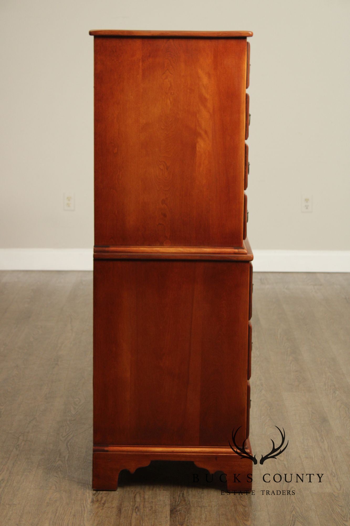 Cushman Colonial Creation Vintage Maple High Chest