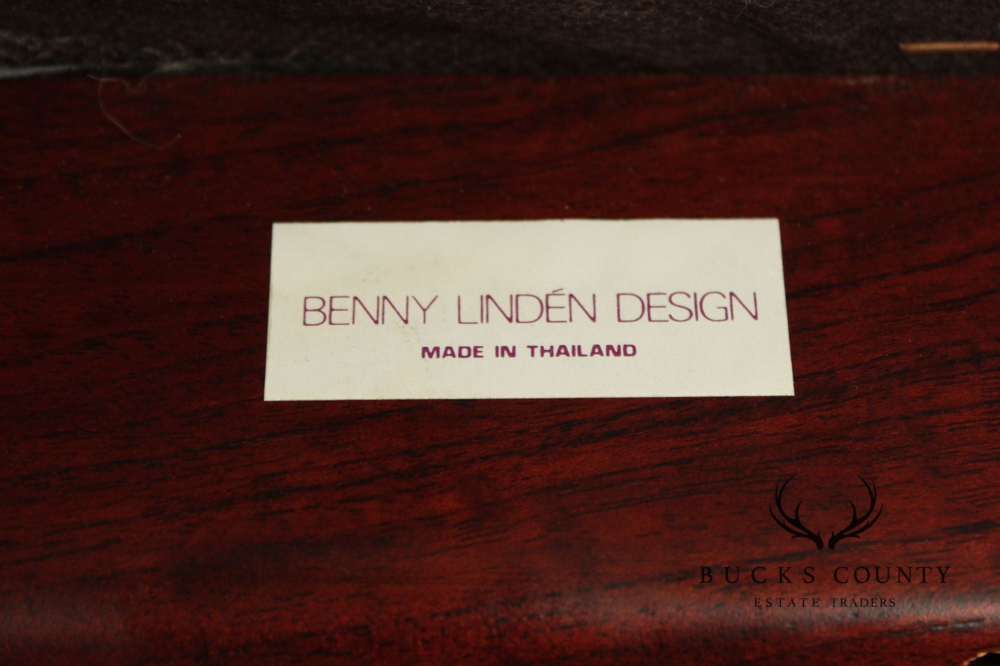 Benny Linden Danish Modern Style Set of Twelve Rosewood Dining Chairs