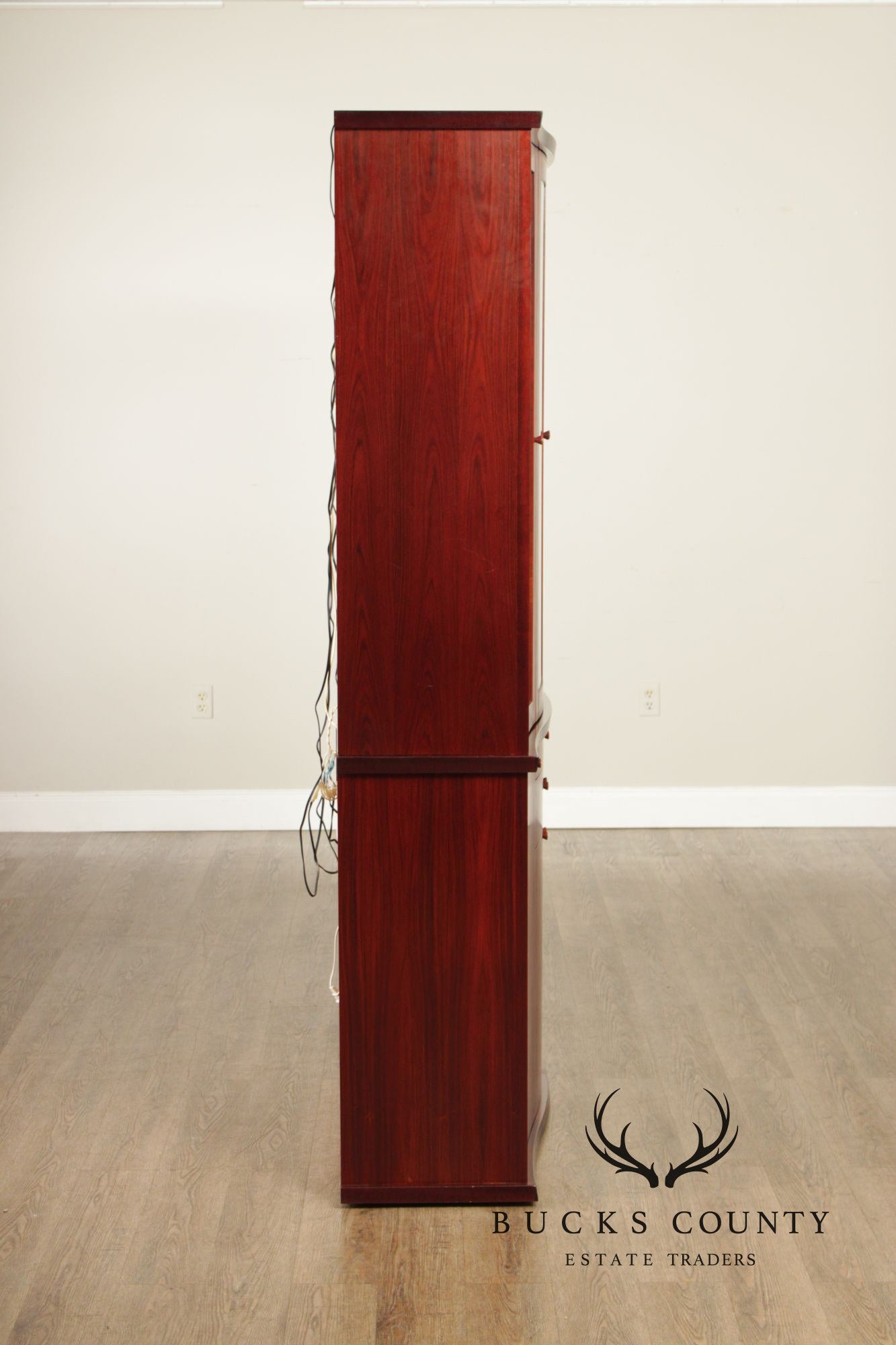 Skovby Danish Modern Rosewood China Cabinet Sideboard