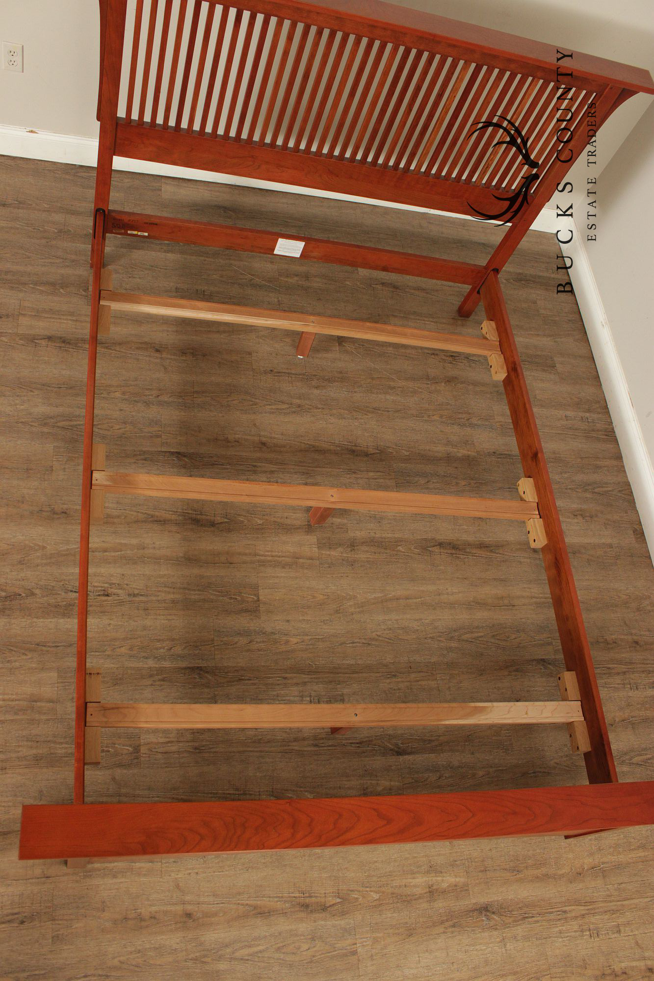 Stickley Mission Collection Cherry Queen Spindle Bed