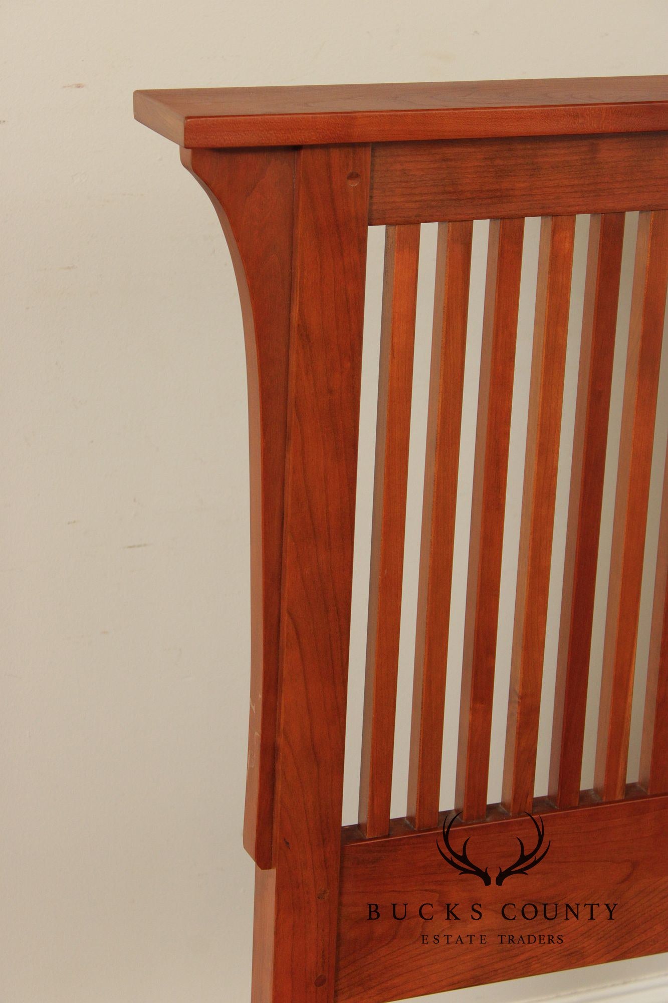 Stickley Mission Collection Cherry Queen Spindle Bed