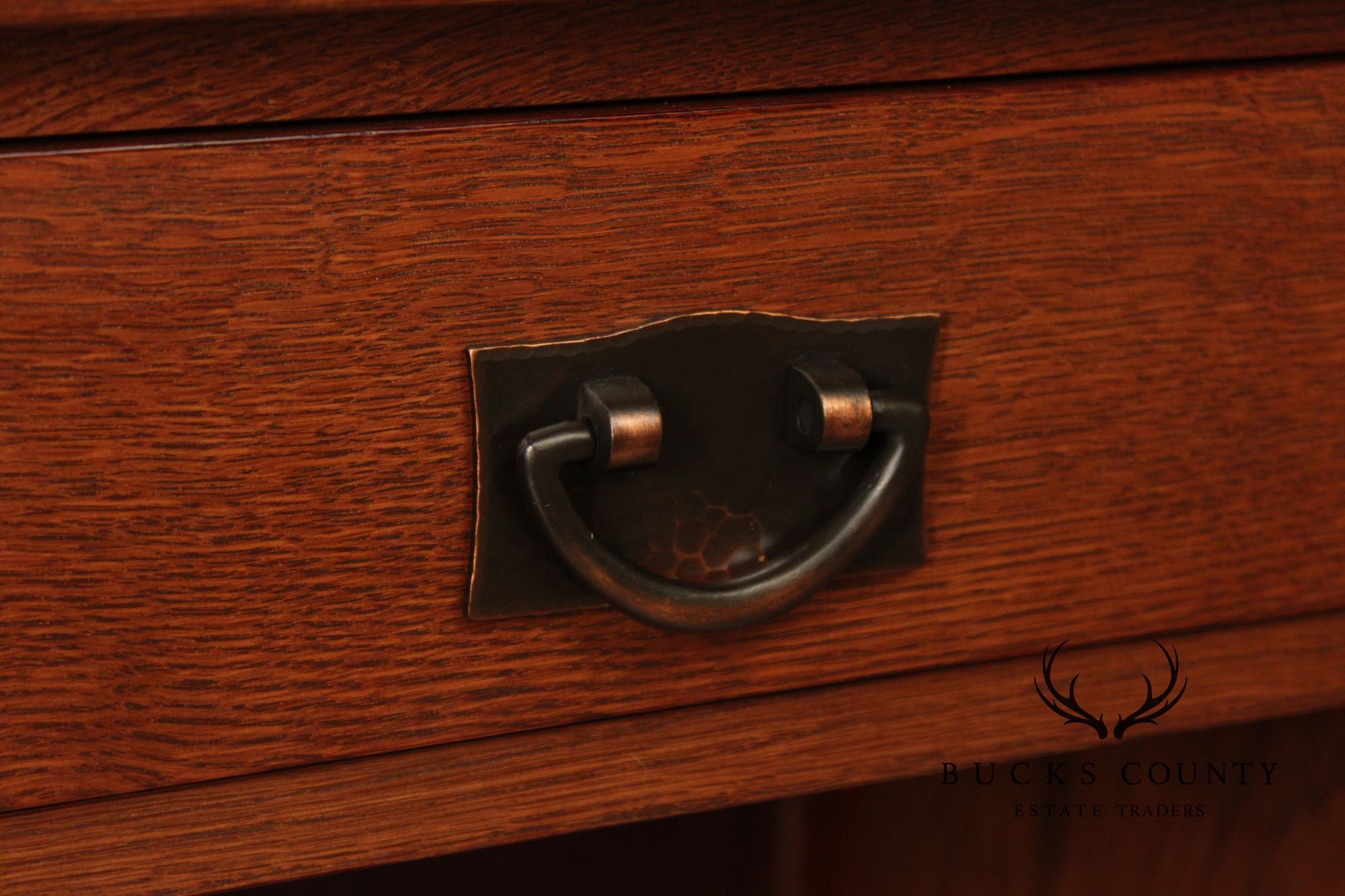 Stickley Antiquities Mission Oak Open Nightstand With Drawer