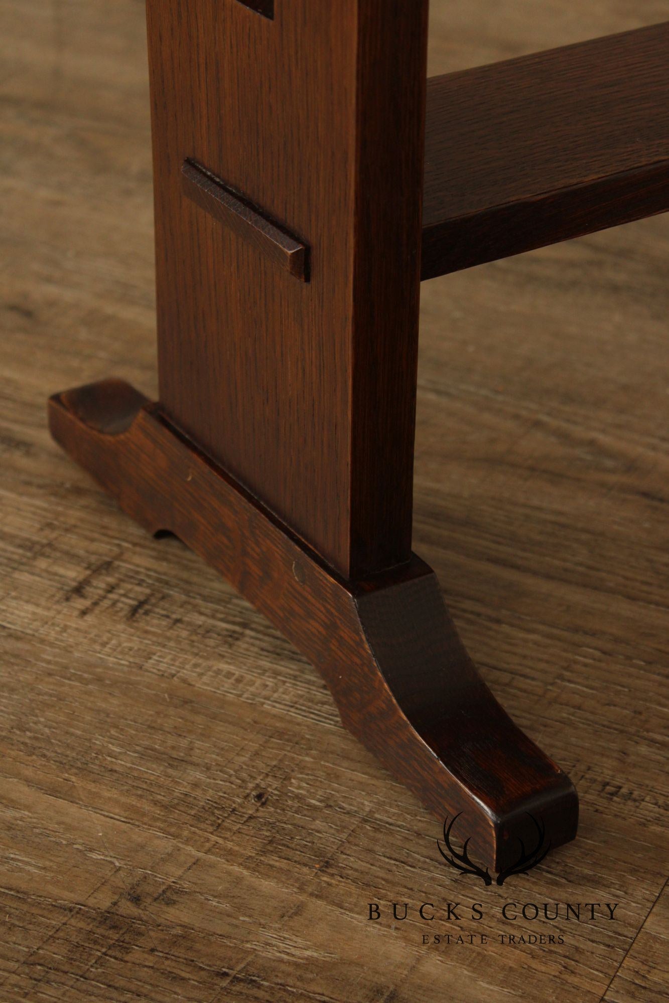 Stickley Mission Collection Oak Drop Leaf Side Table