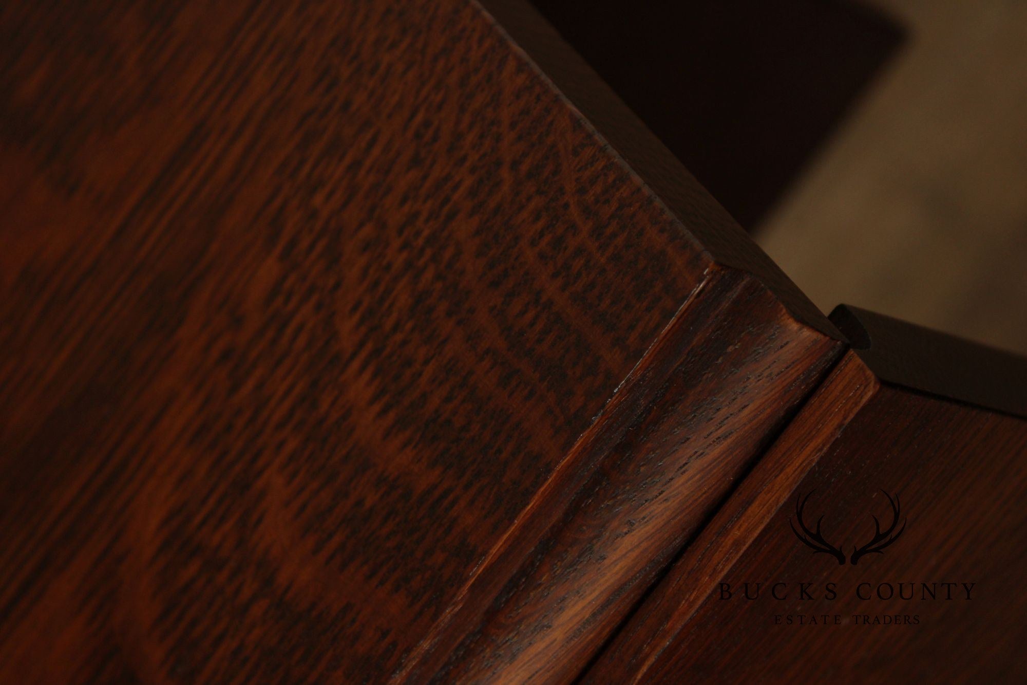Stickley Mission Collection Oak Drop Leaf Side Table