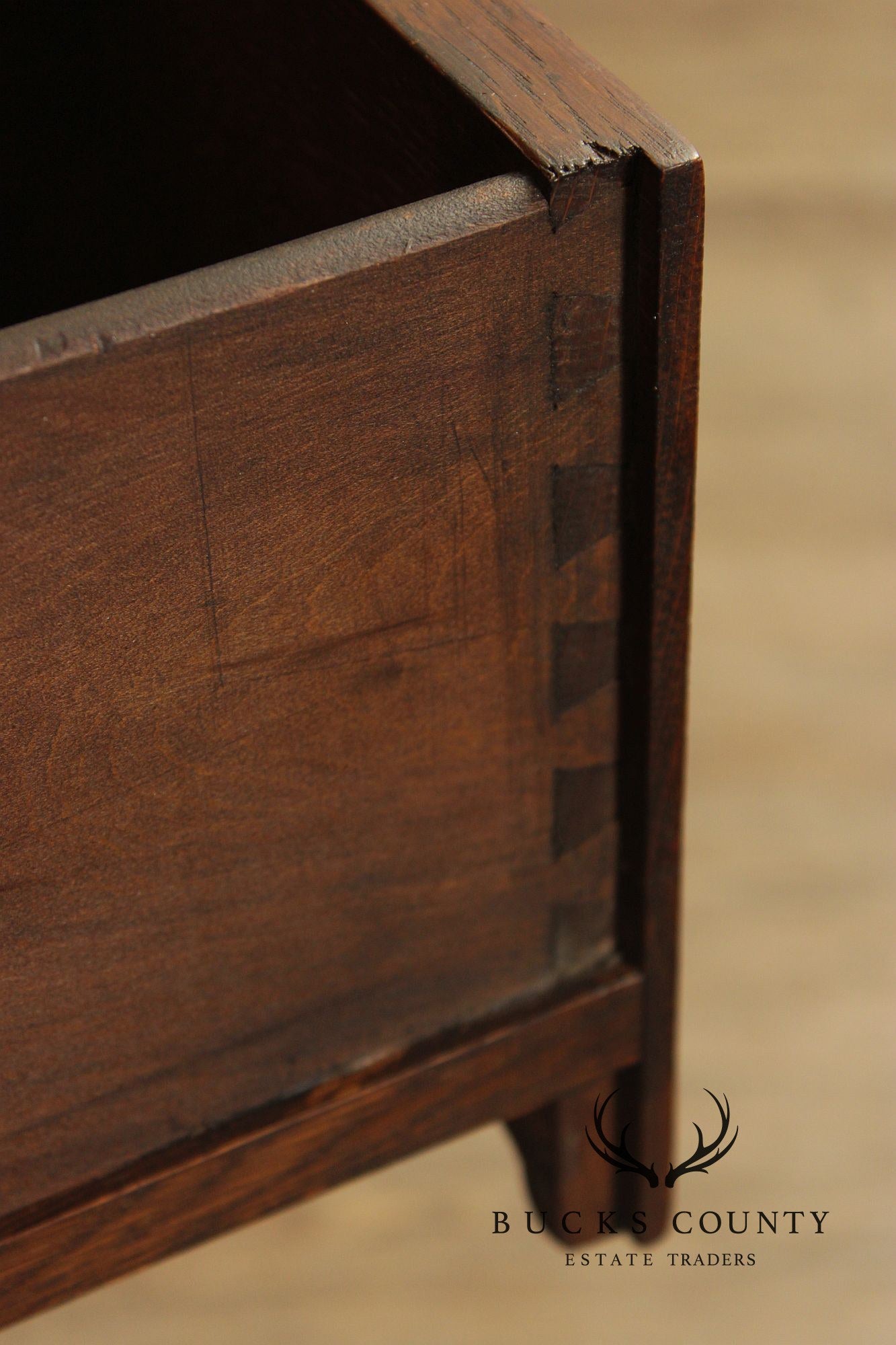 Imperial Grand Rapids Antique Mission Style Oak Library Table Desk