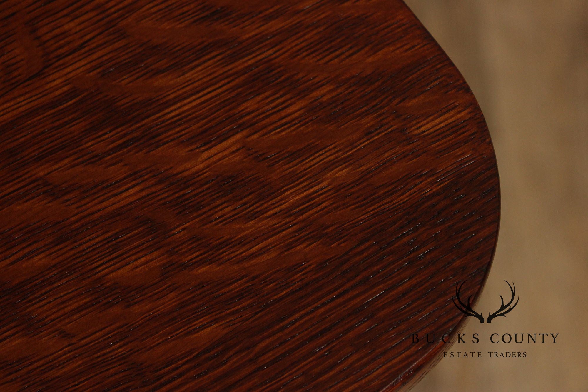 Imperial Grand Rapids Antique Mission Style Oak Library Table Desk