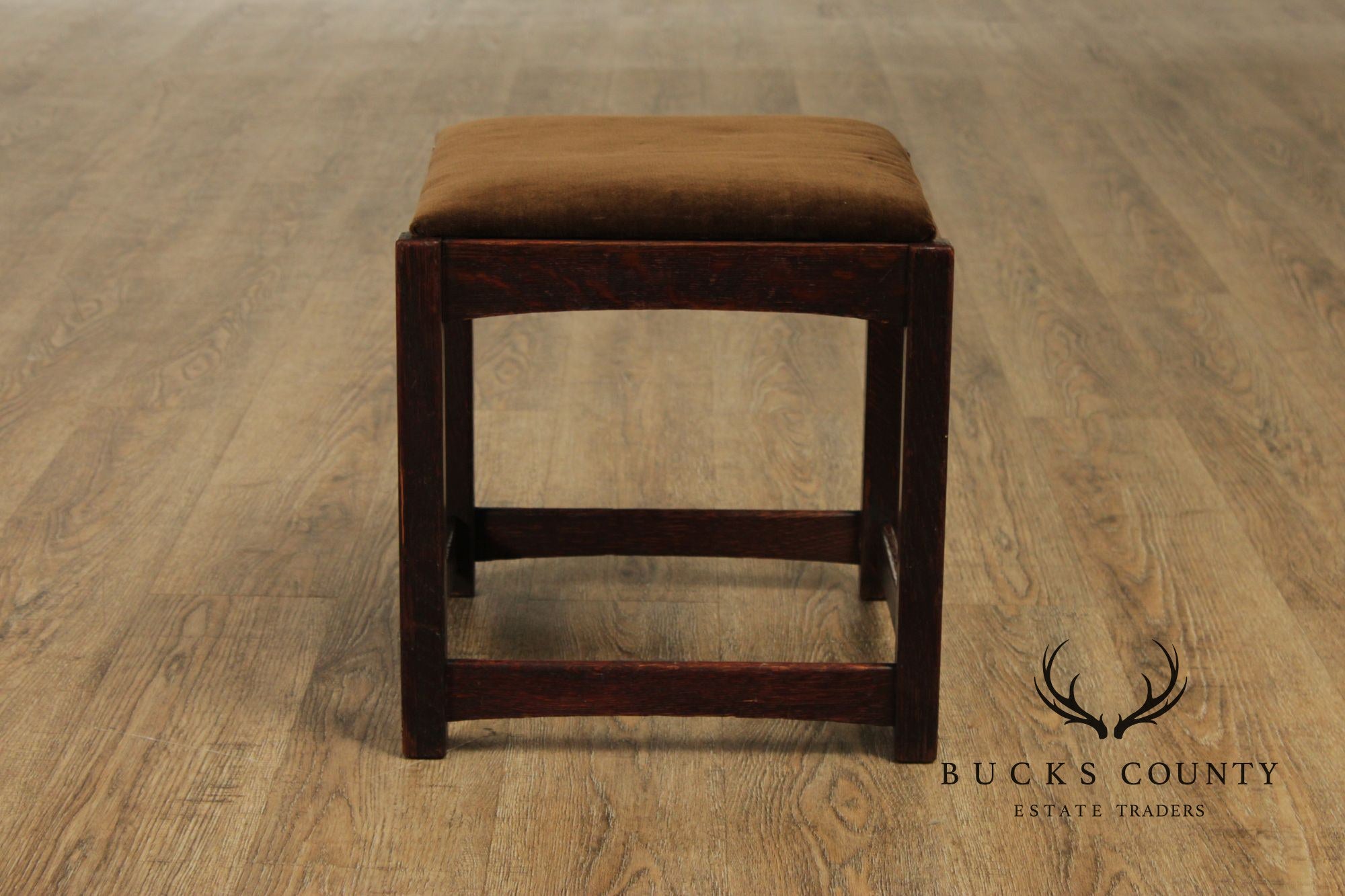 Grand Rapids Bookcase & Chair Co. Antique Mission Oak Stool