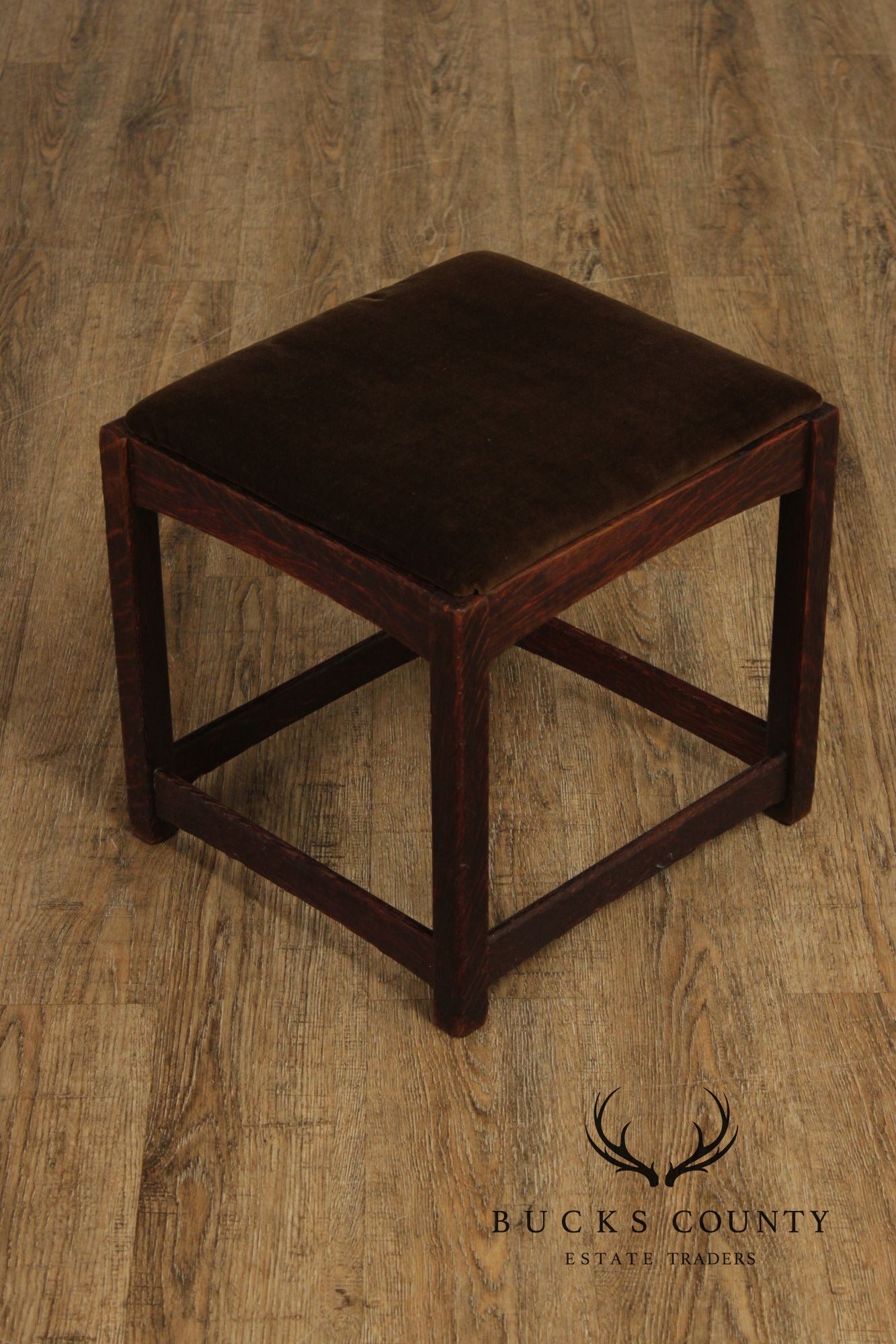 Grand Rapids Bookcase & Chair Co. Antique Mission Oak Stool