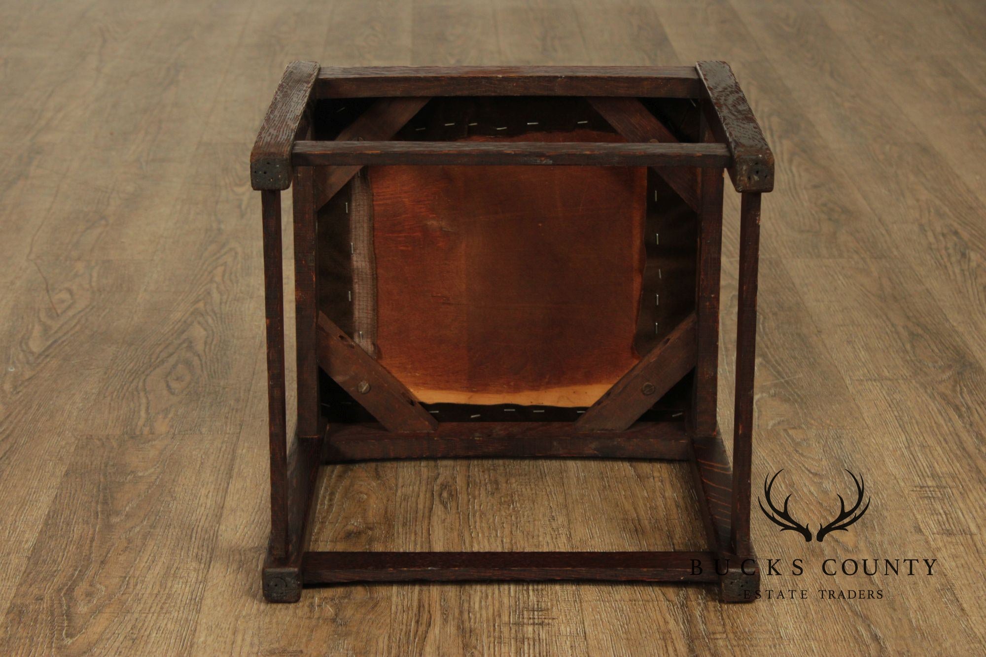 Grand Rapids Bookcase & Chair Co. Antique Mission Oak Stool
