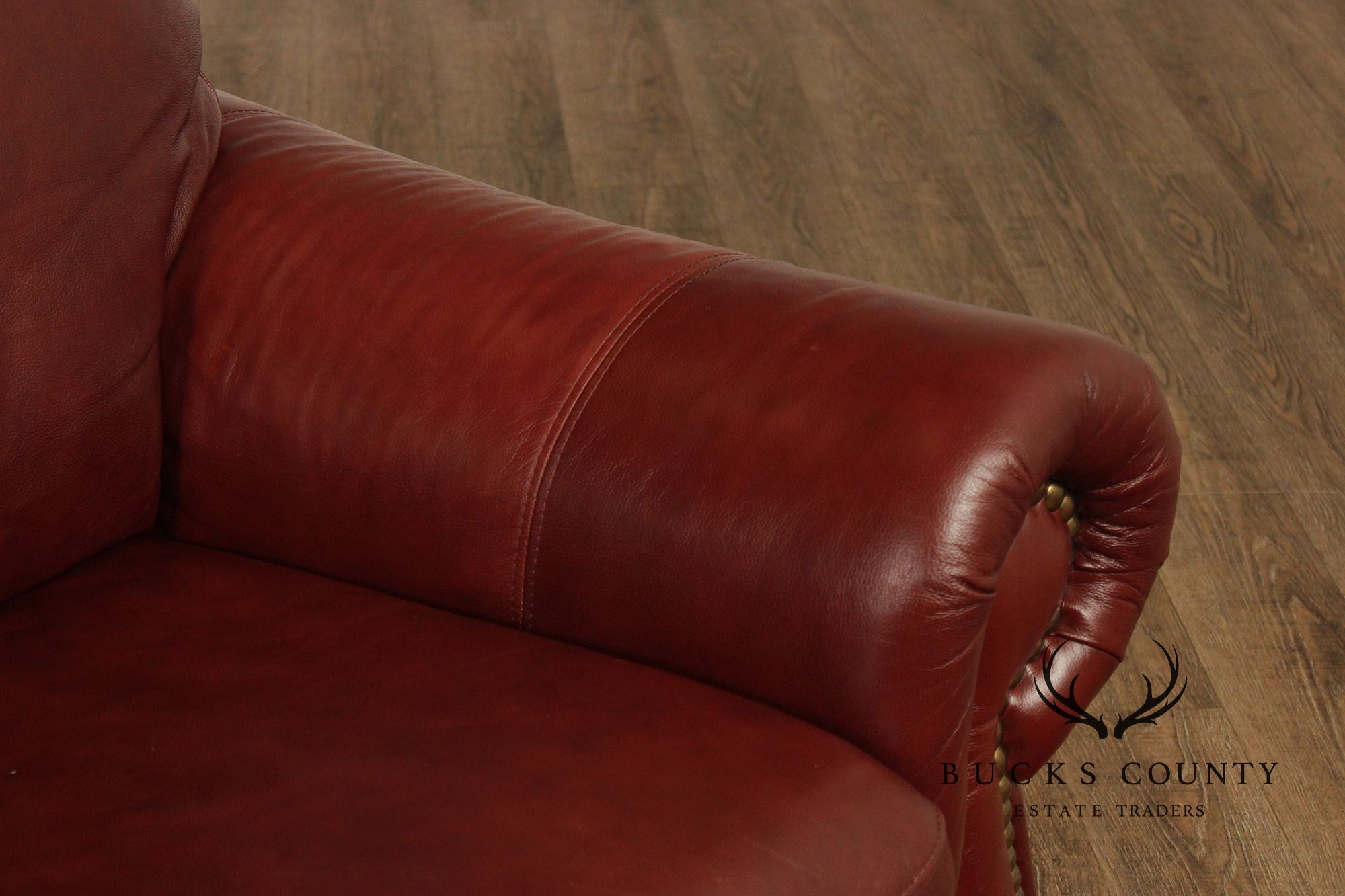 Traditional Leather Club Chair