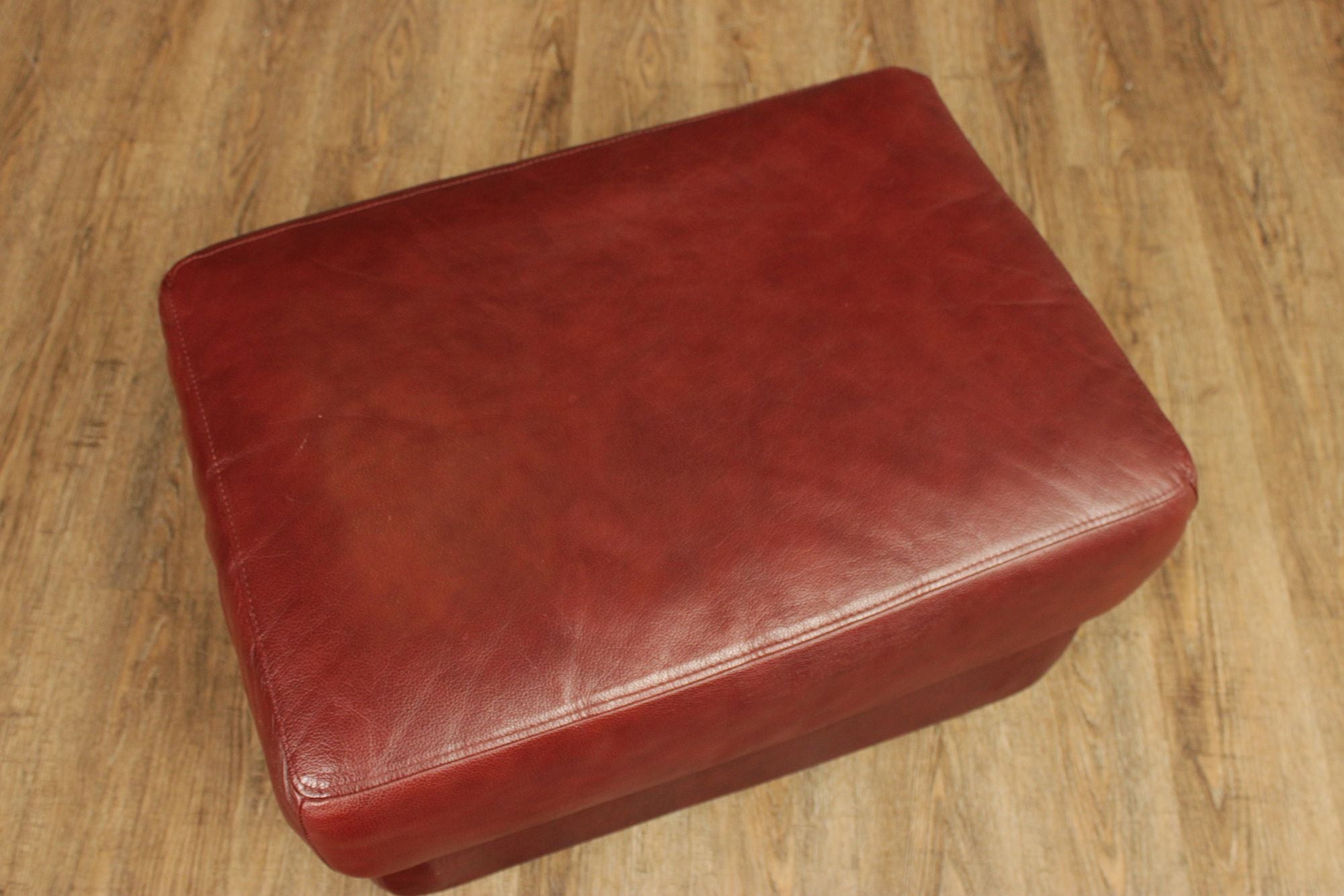 Chateau D'Ax Leather Ottoman