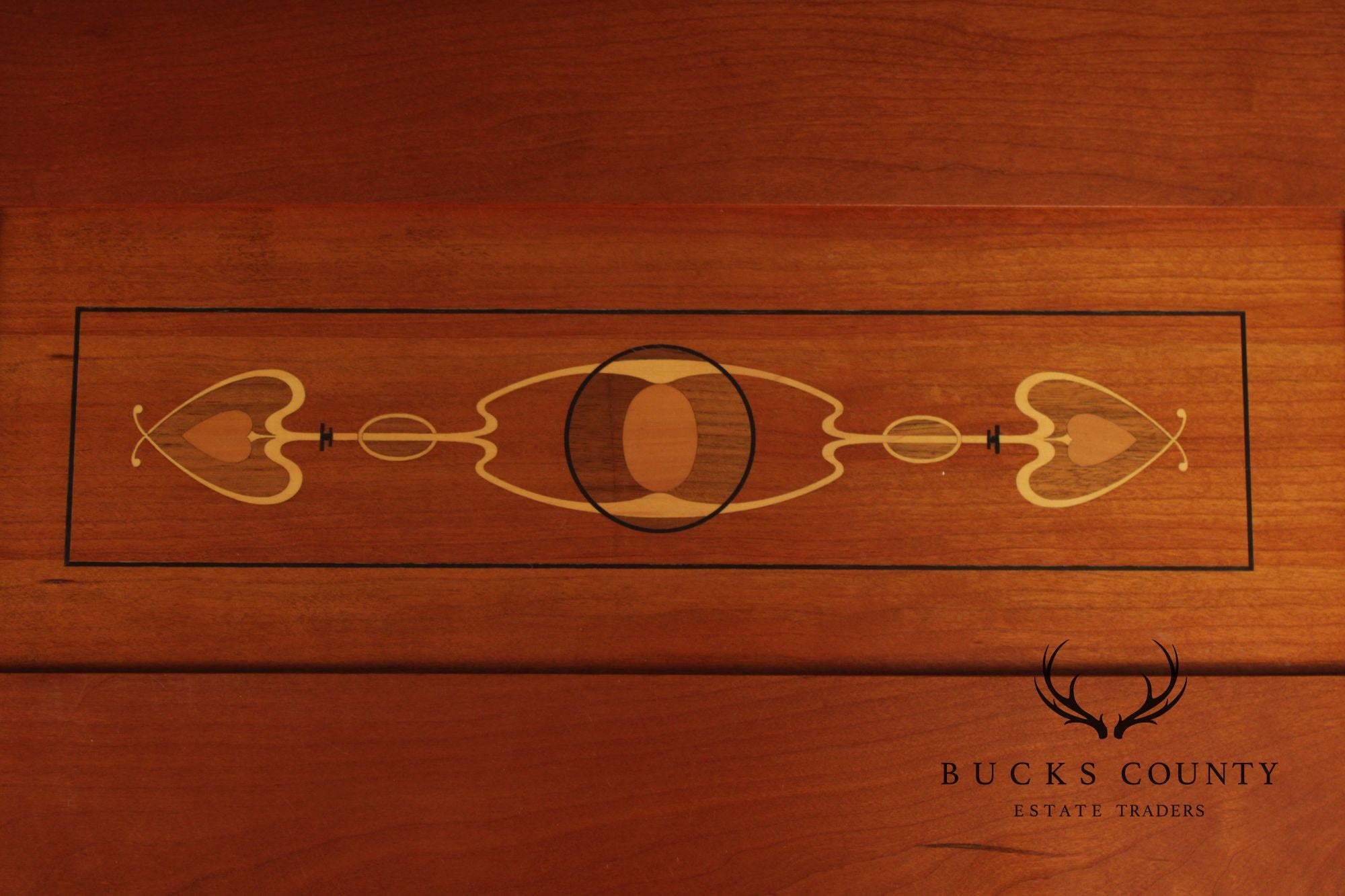 Stickley Mission Collection Harvey Ellis Inlaid Cherry Blanket Chest