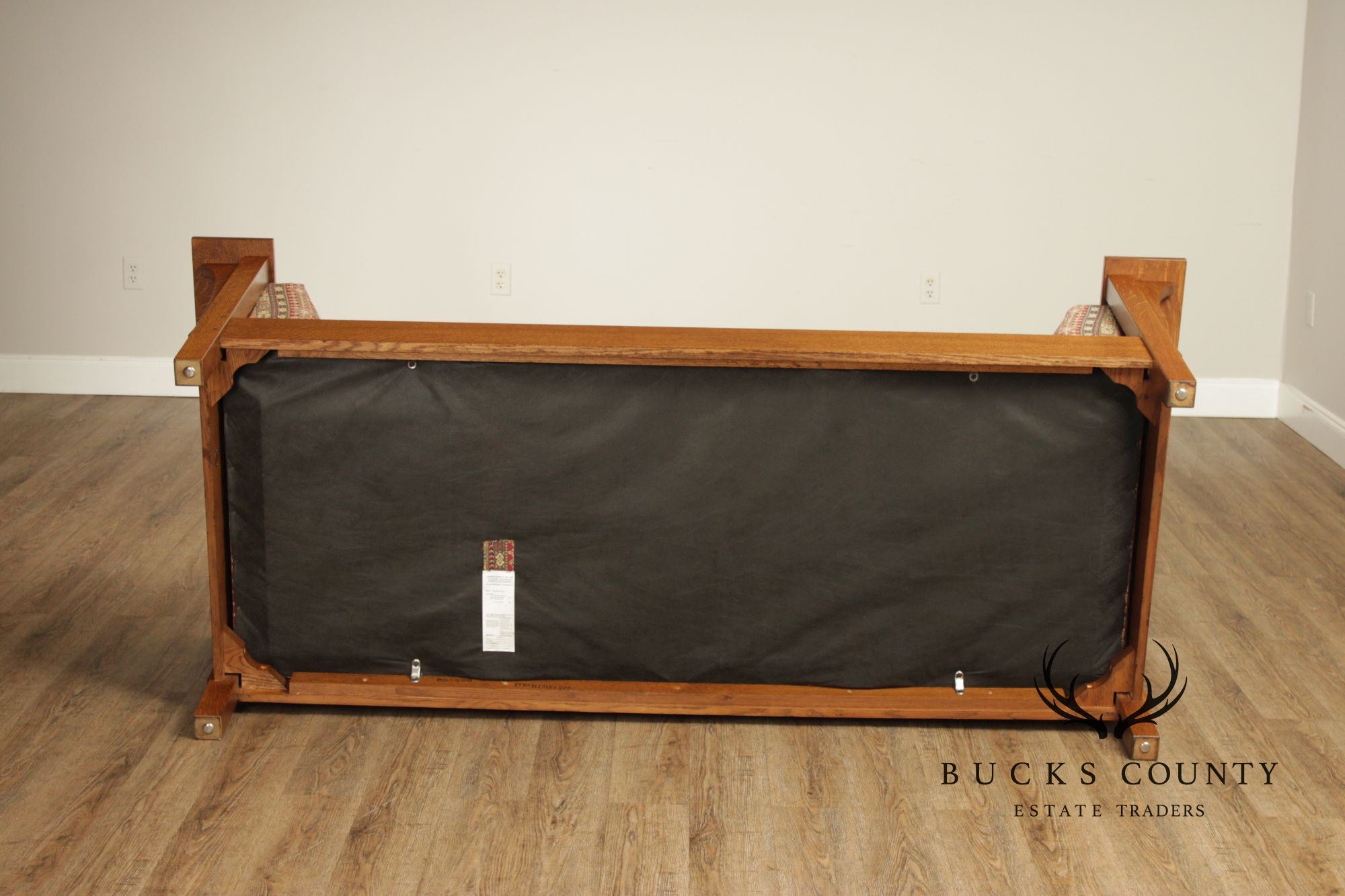 Stickley Mission Collection Oak Prairie Settle