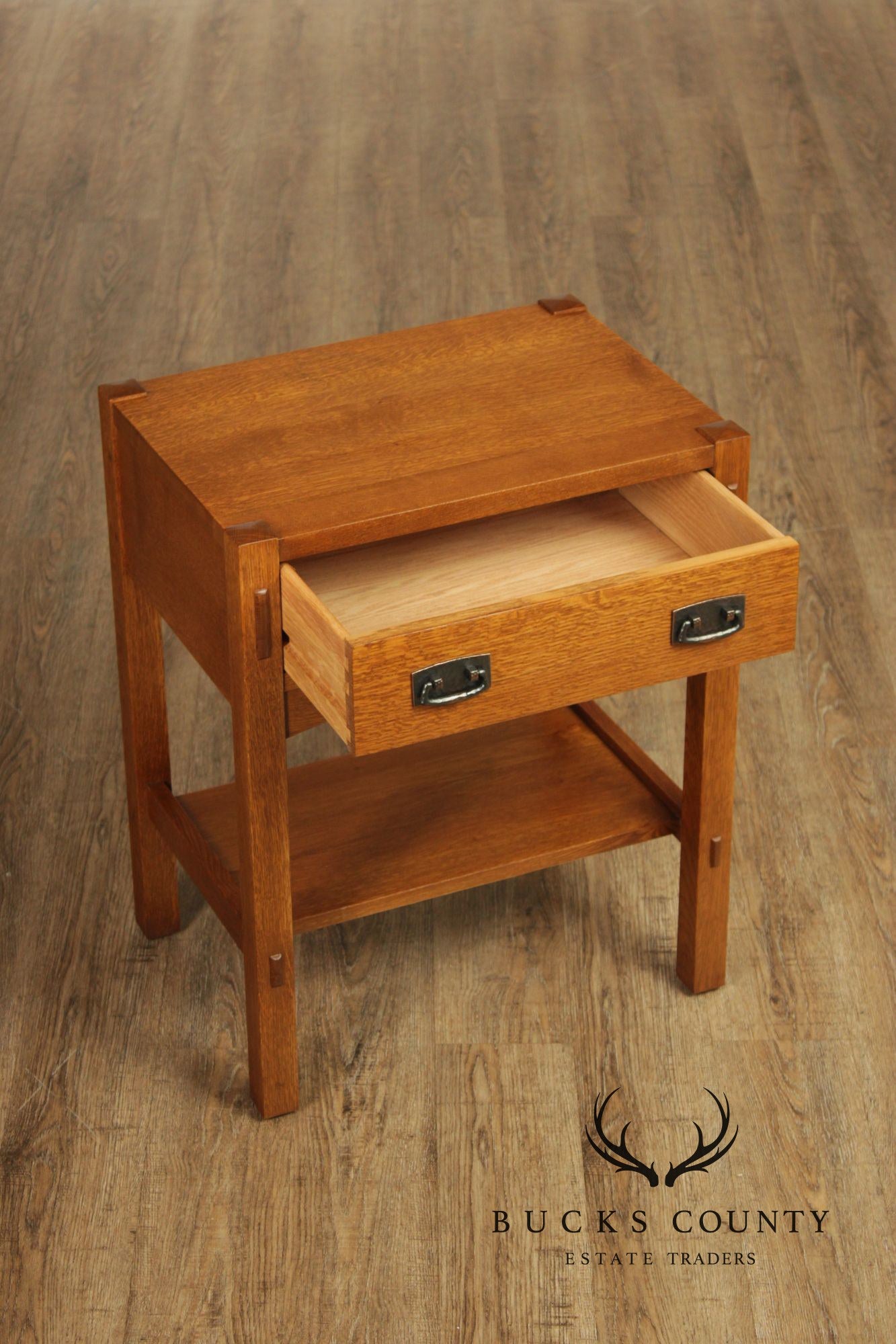 Stickley Mission Collection Oak One-Drawer Nightstand