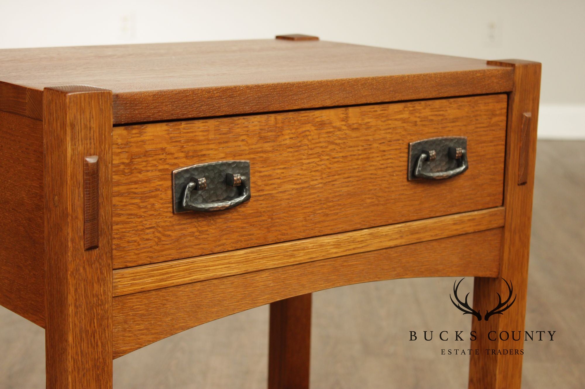 Stickley Mission Collection Oak One-Drawer Nightstand
