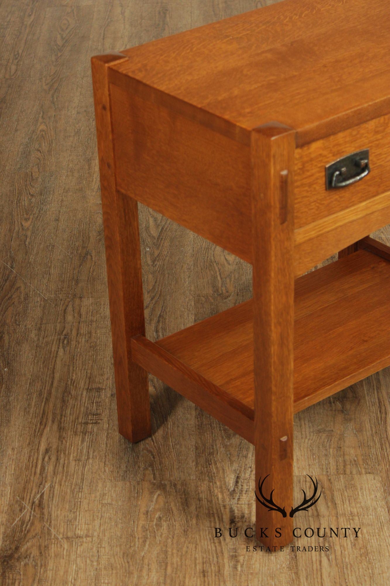 Stickley Mission Collection Oak One-Drawer Nightstand