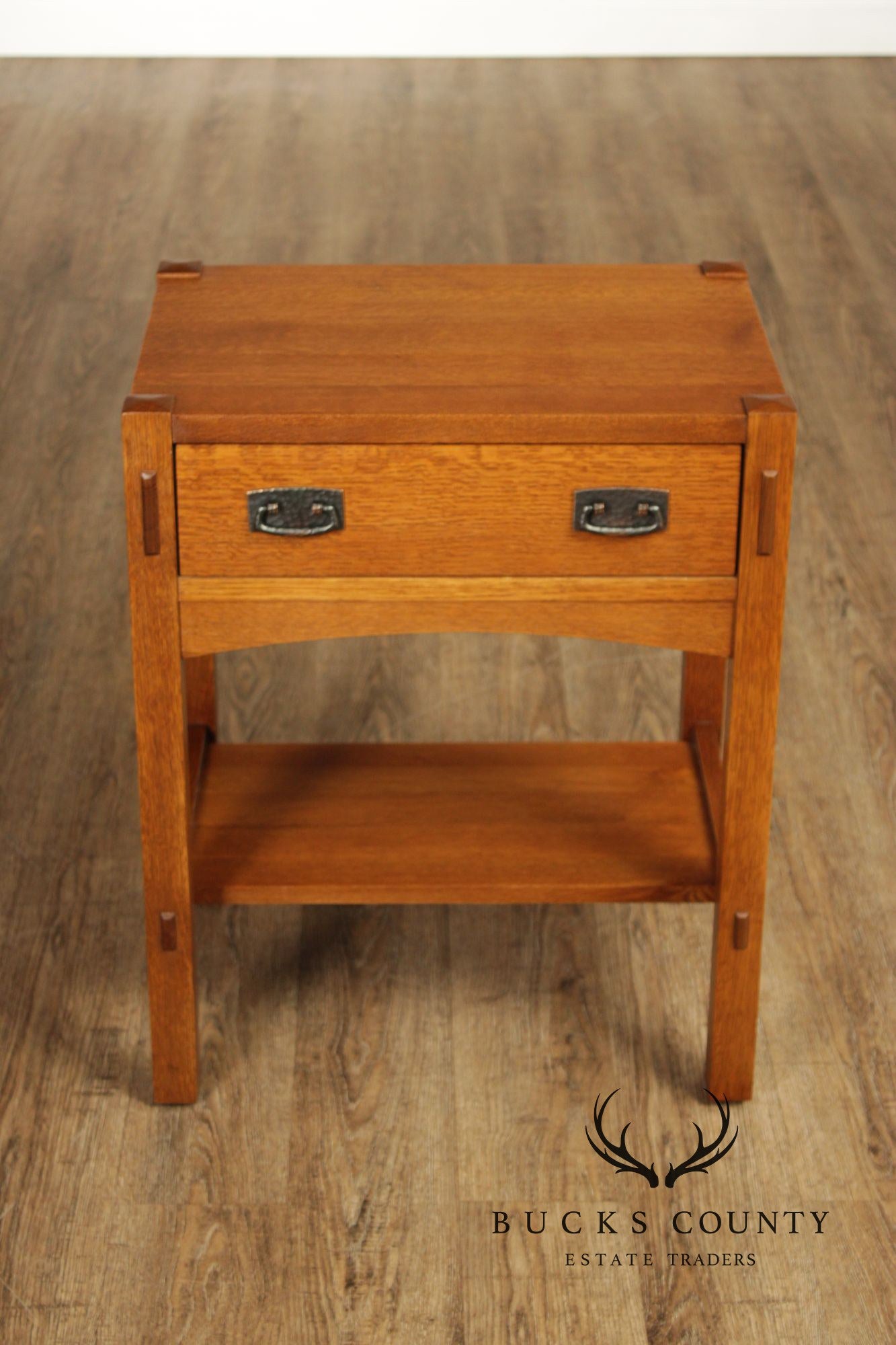 Stickley Mission Collection Oak One-Drawer Nightstand