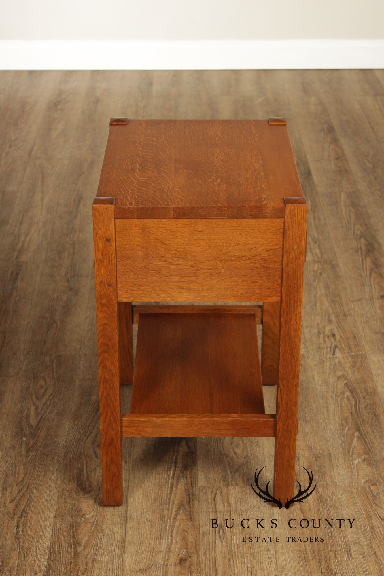 Stickley Mission Collection Oak One-Drawer Nightstand