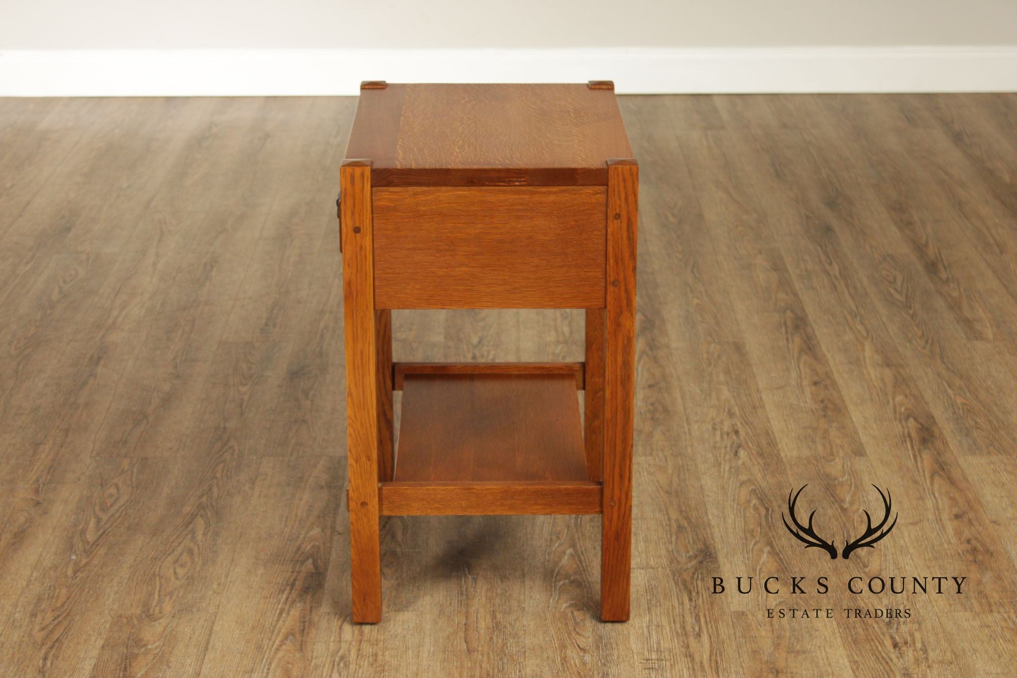 Stickley Mission Collection Oak One-Drawer Nightstand