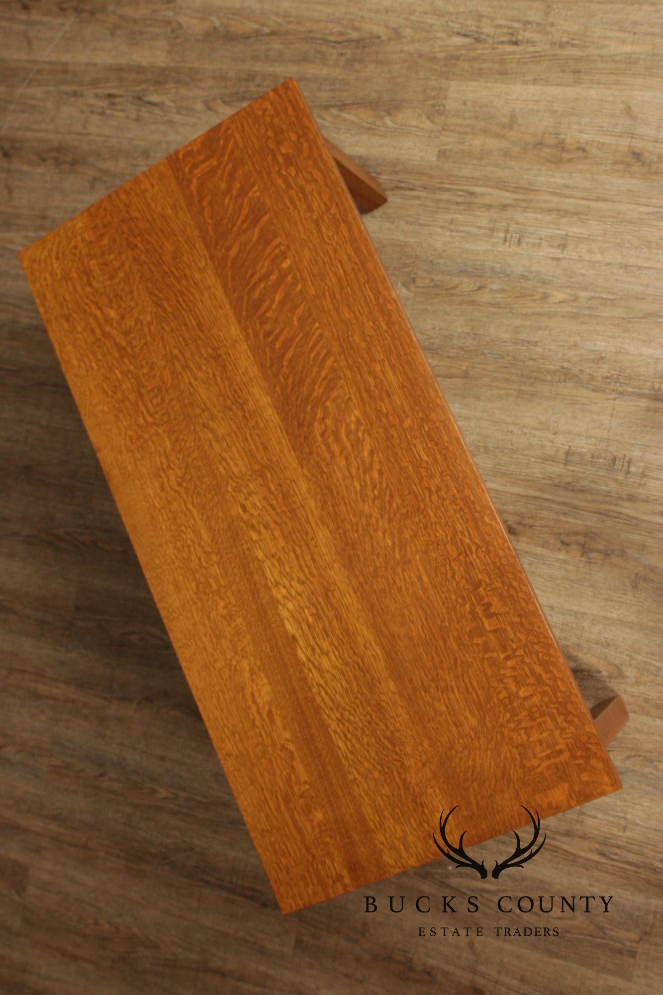 Stickley Mission Collection Oak Cocktail Table