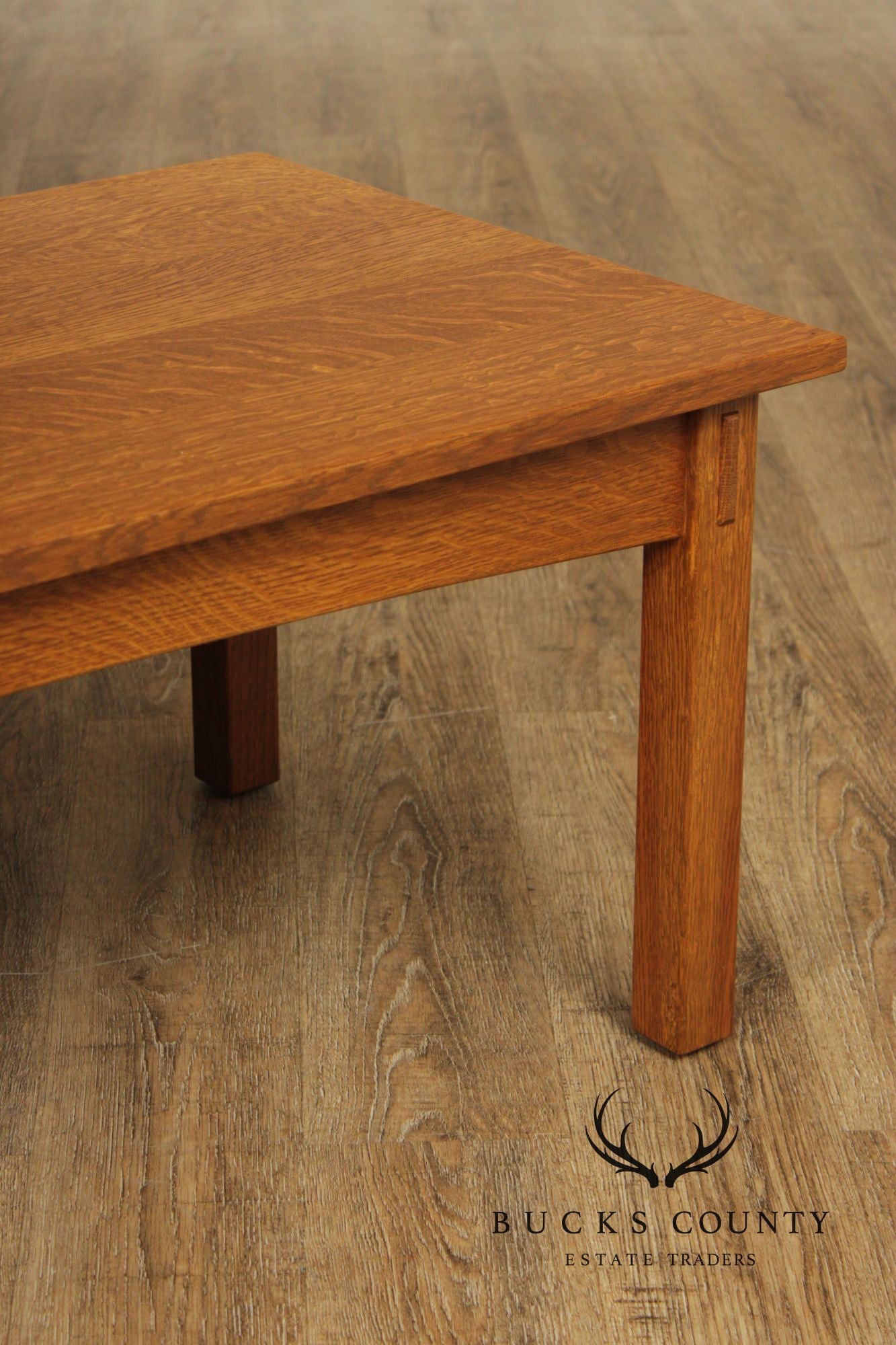 Stickley Mission Collection Oak Cocktail Table