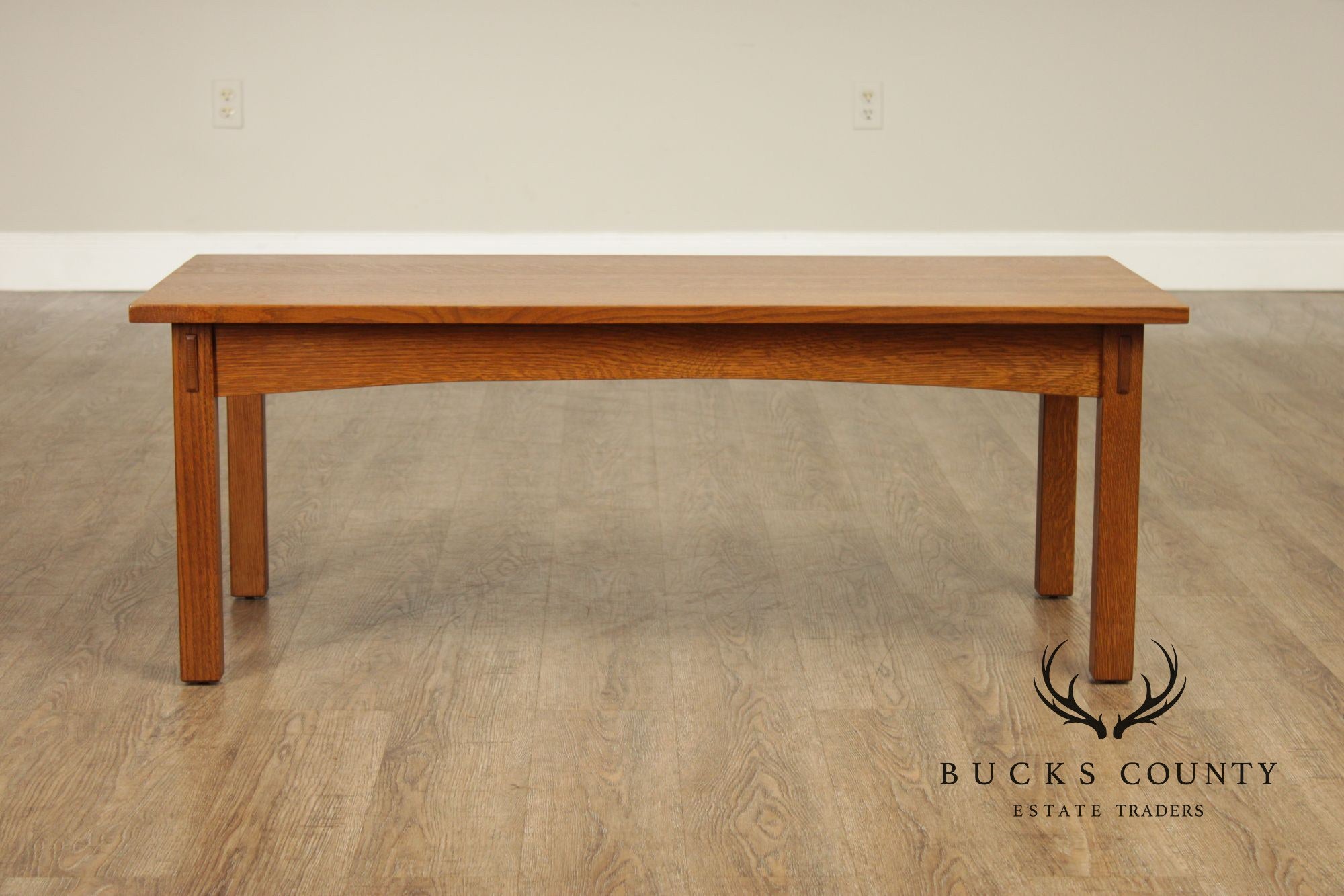Stickley Mission Collection Oak Cocktail Table