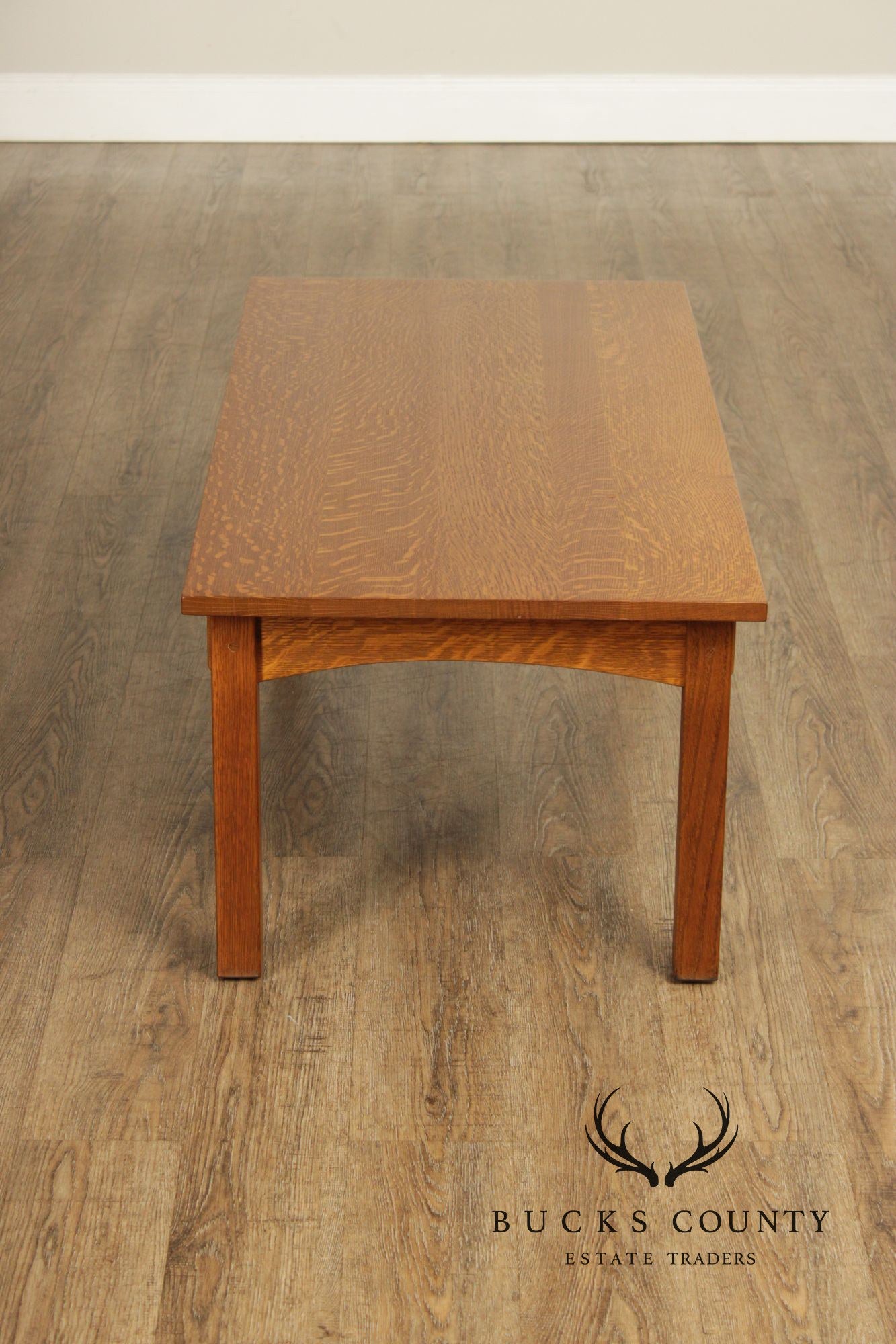 Stickley Mission Collection Oak Cocktail Table
