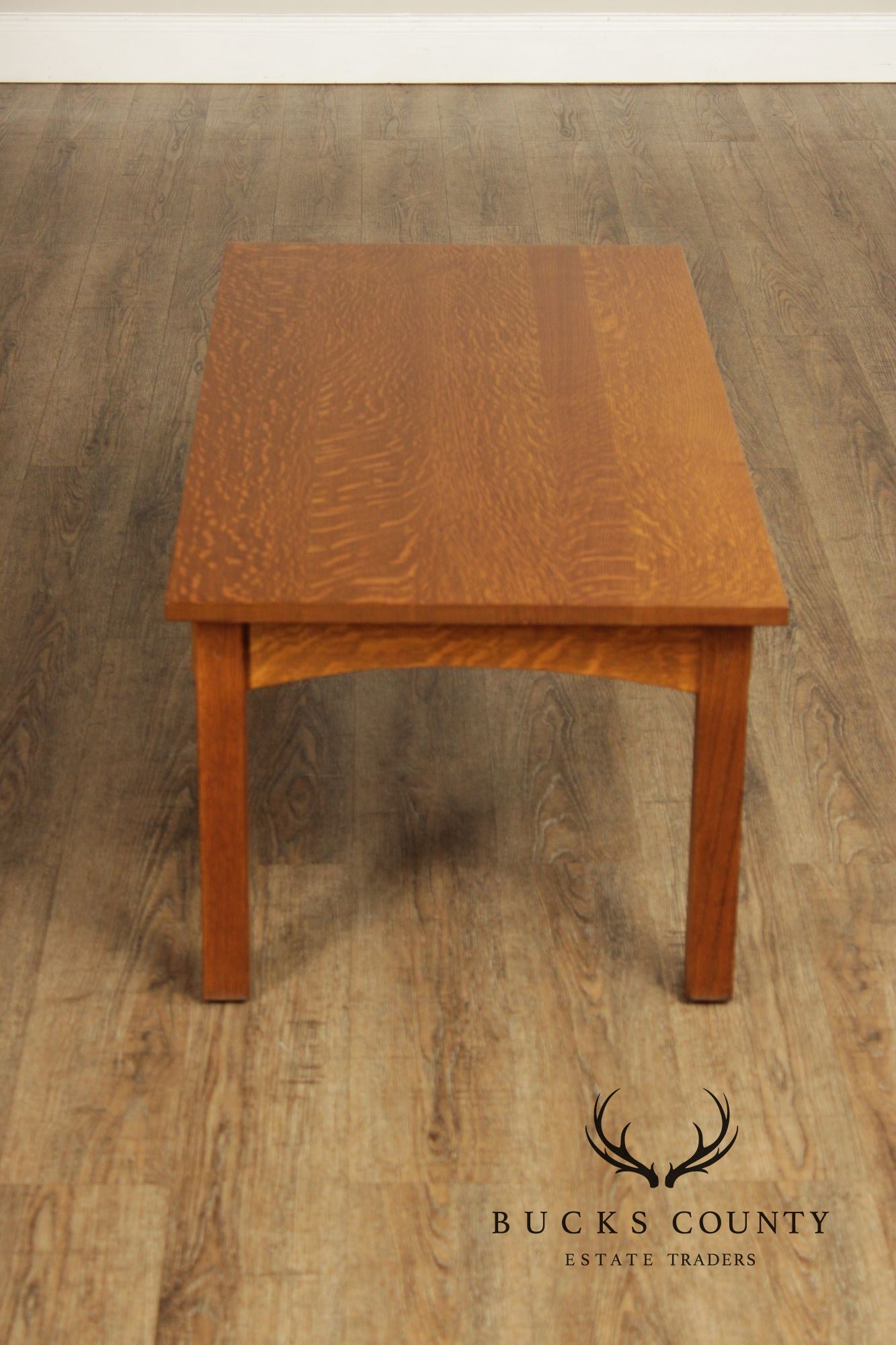 Stickley Mission Collection Oak Cocktail Table