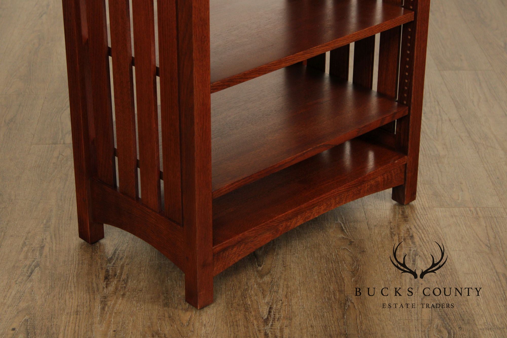 Stickley Mission Collection Oak Bookcase Magazine Stand