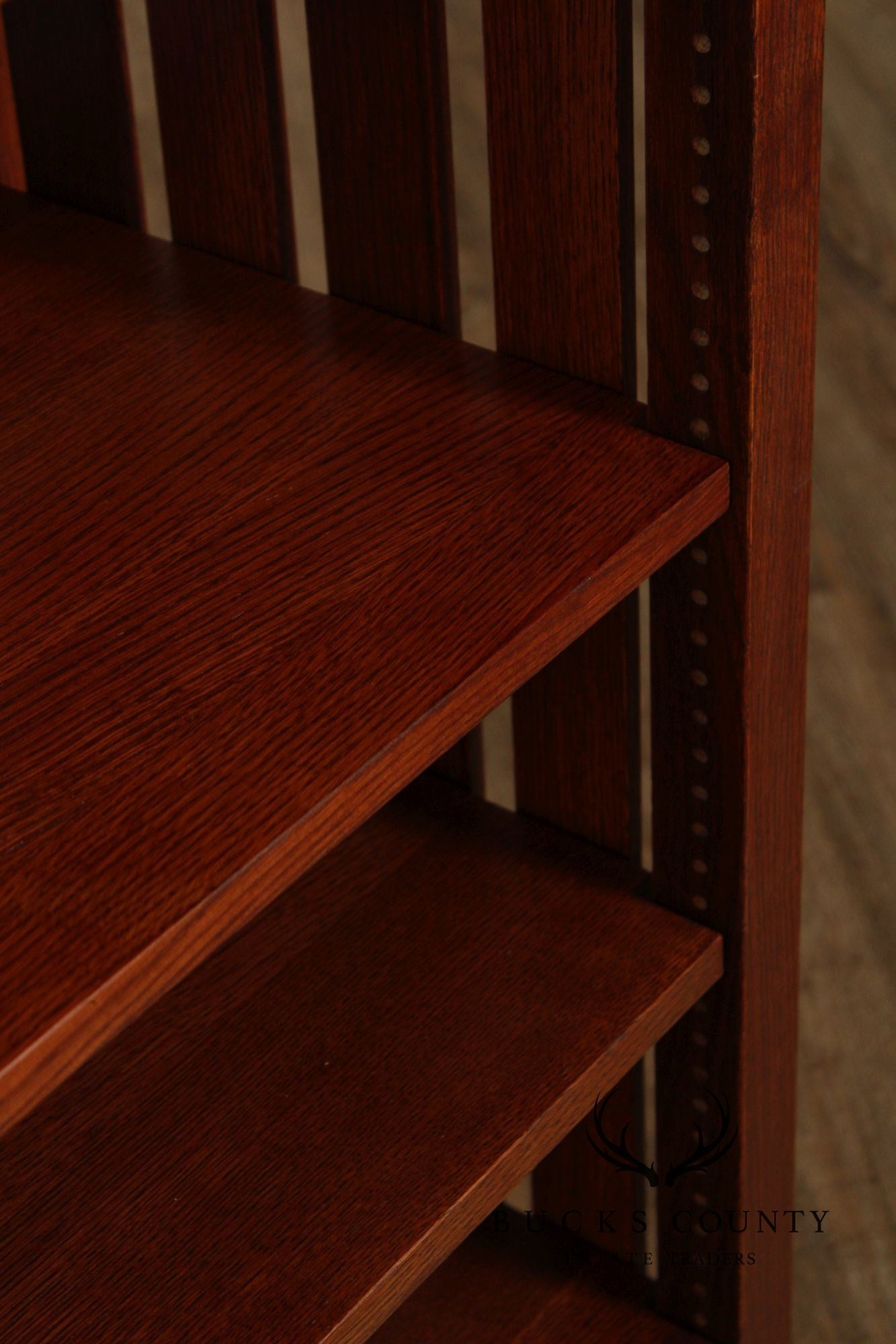 Stickley Mission Collection Oak Bookcase Magazine Stand