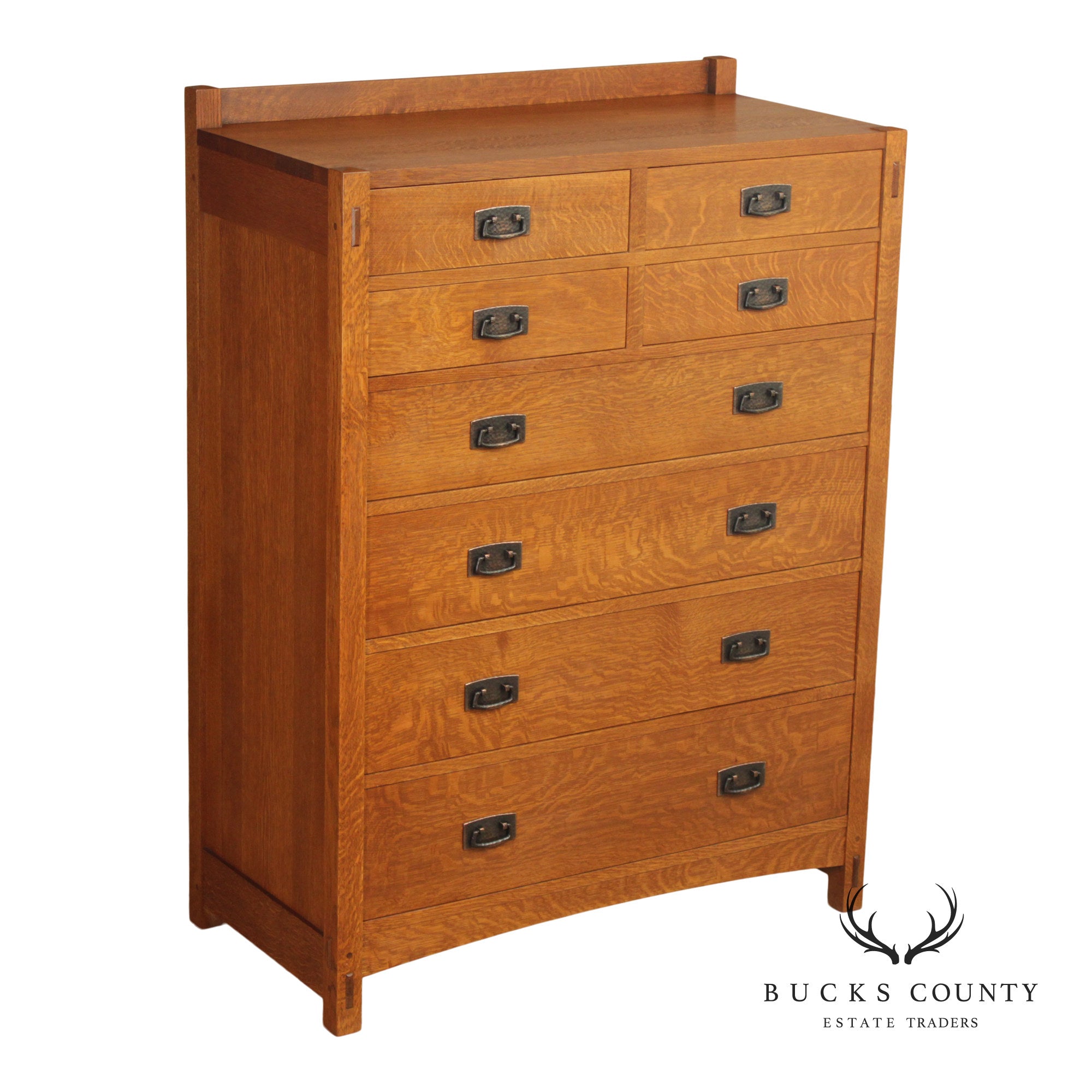 Stickley Mission Collection Oak Chest Of Drawers