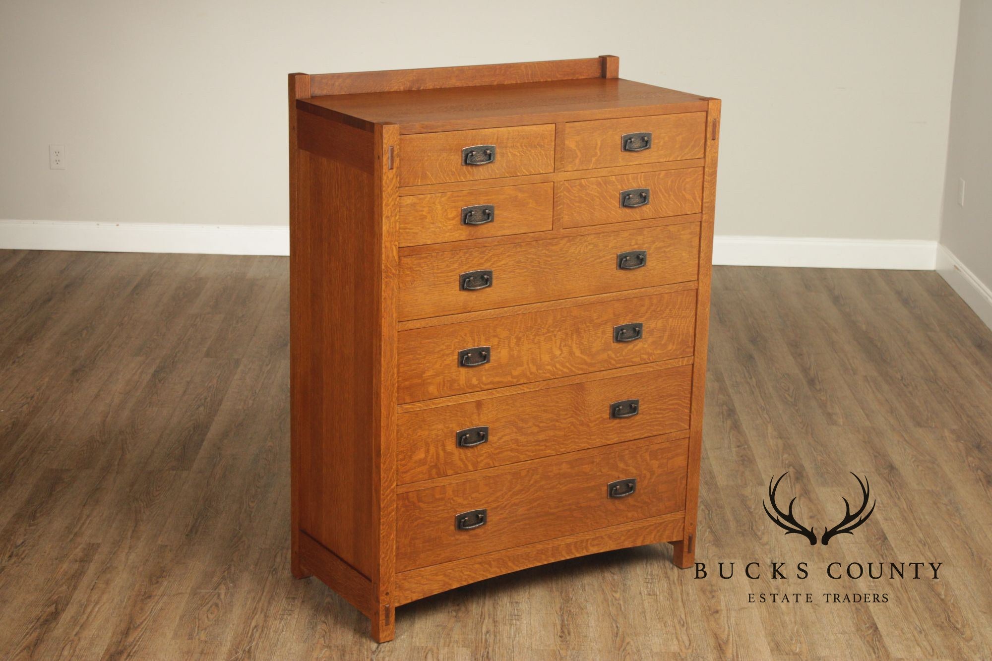 Stickley Mission Collection Oak Chest Of Drawers