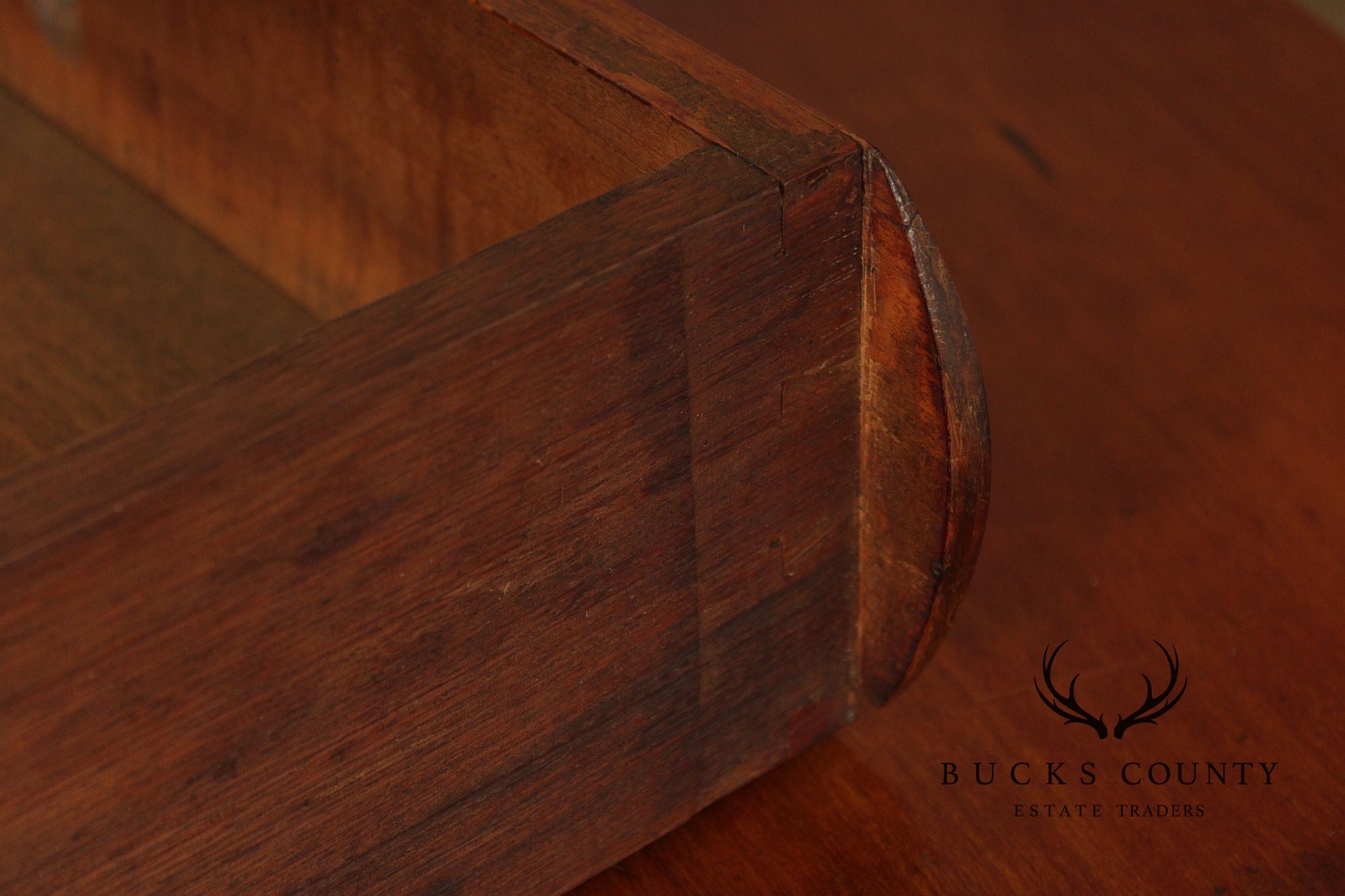 Antique American Cherry Drop-Leaf Dining Table